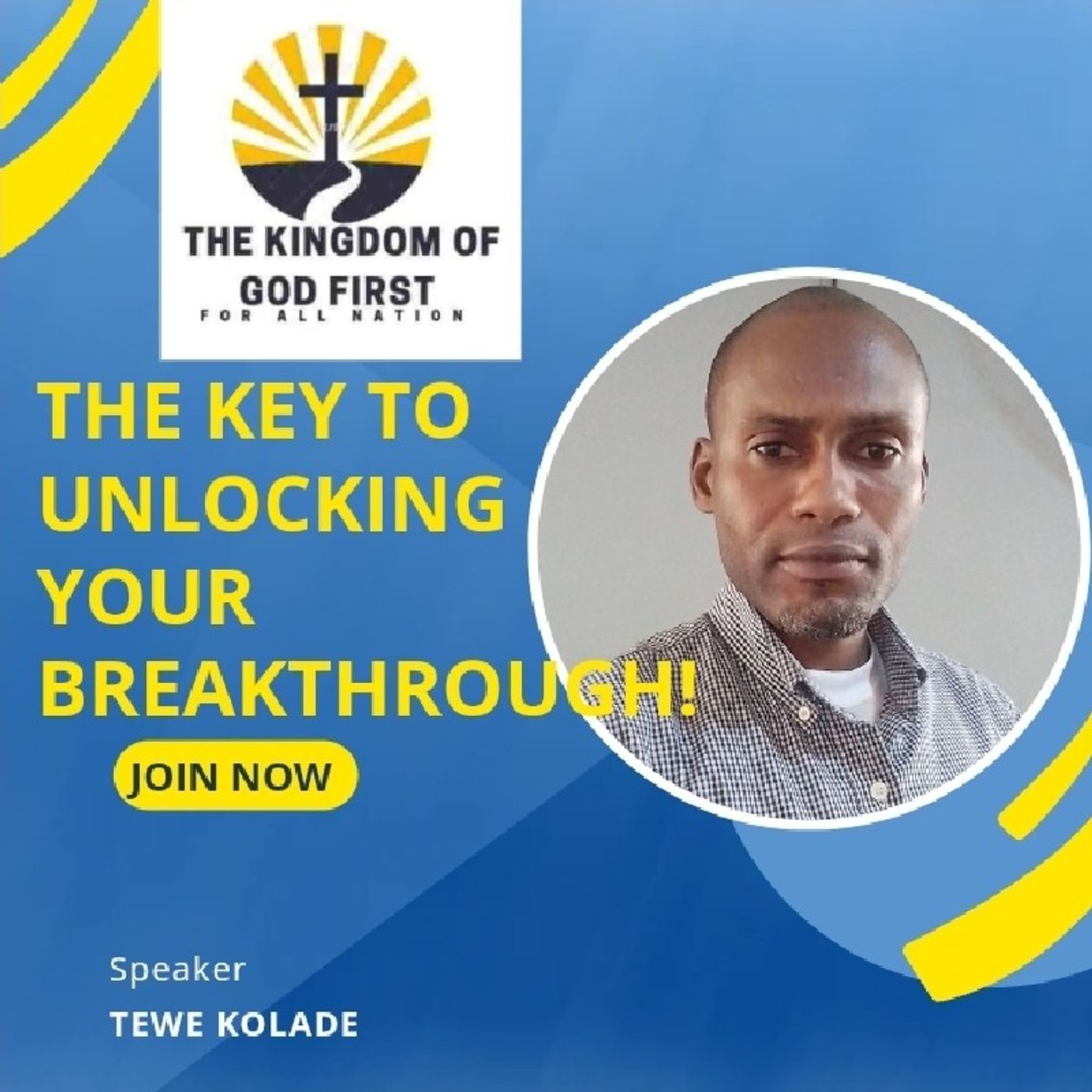 THE KEY TO UNLOCKING YOUR BREAKTHROUGH!