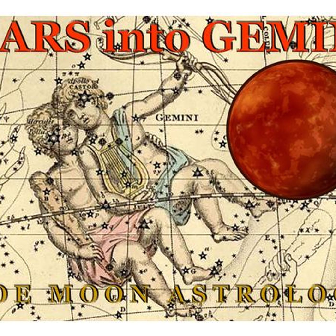 The Zoe Moon Astrology MARS into GEMINI Show PART 1 episode artwork