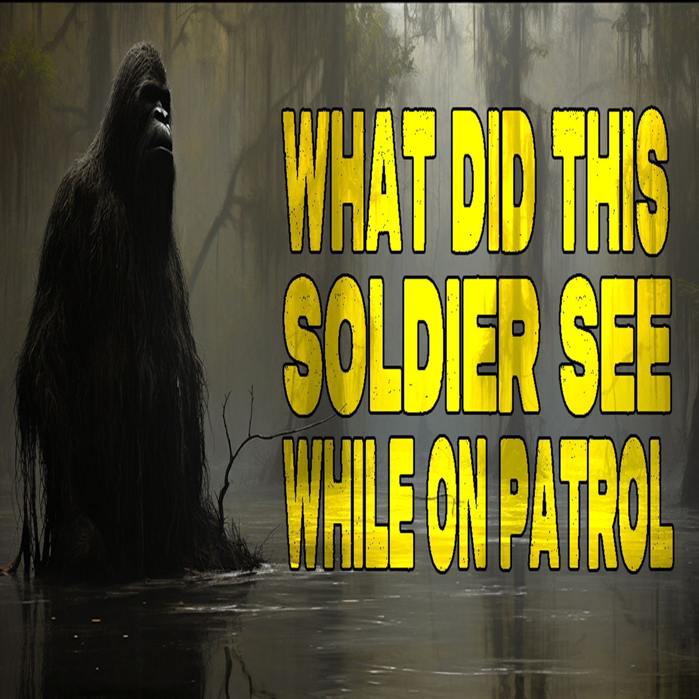 What Creature Did This Soldier See?