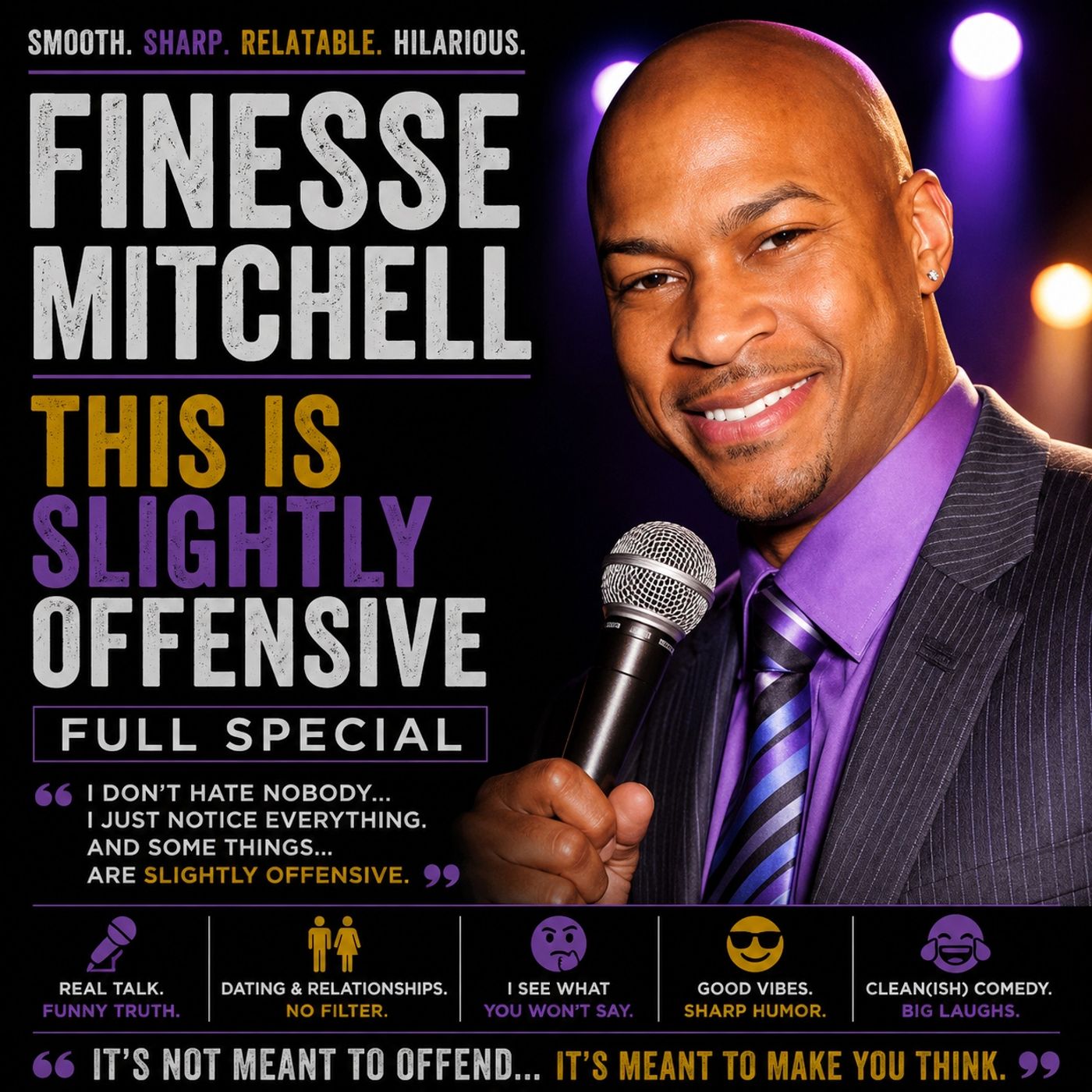 Finesse Mitchell - This Is Slightly Offensive Full Special (Stand-up Comedy) episode artwork
