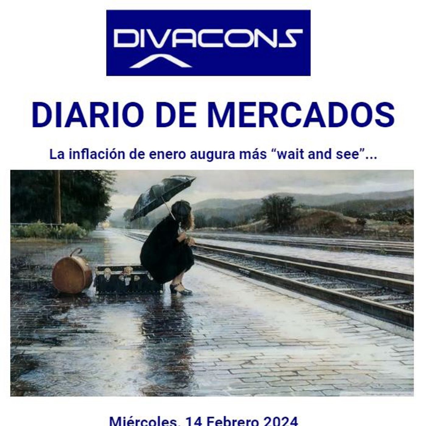 PODCAST en abierto DIARIO DE MERCADOS Miércoles 14 Febrero episode artwork
