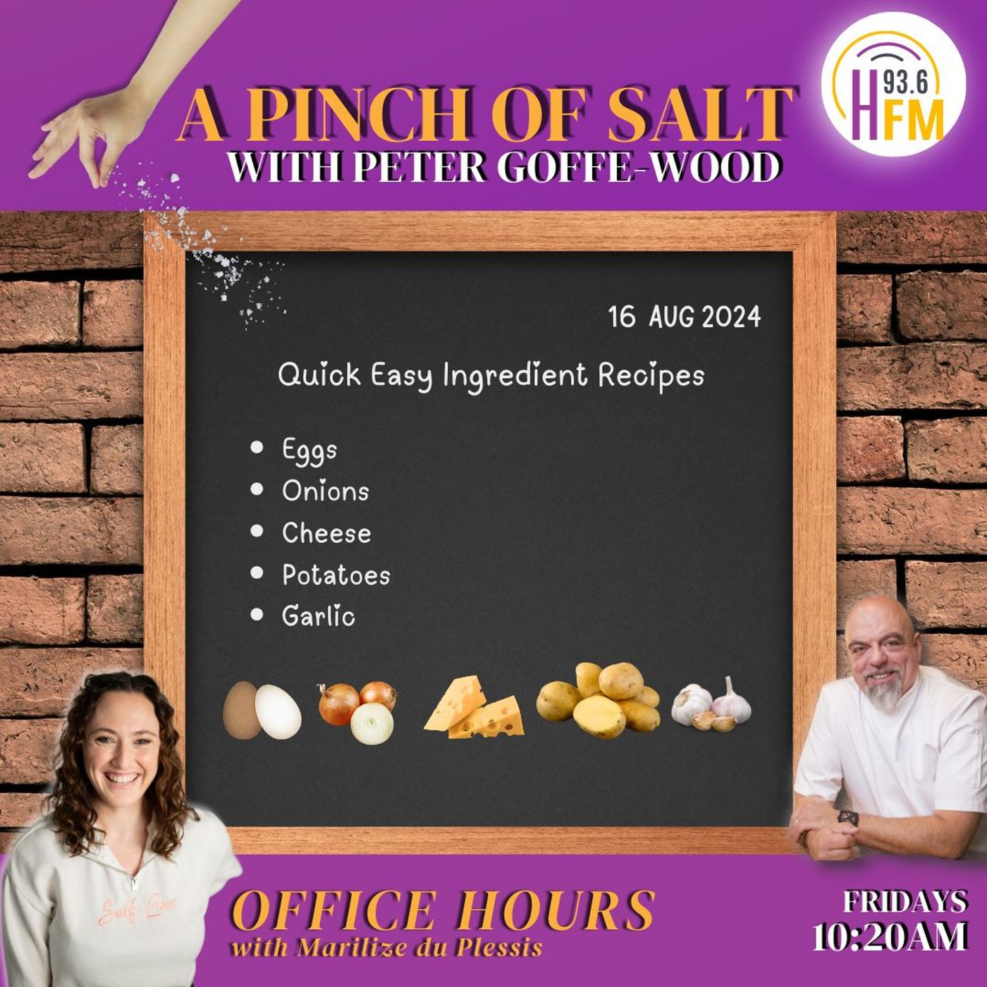 A Pinch Of Salt With Peter Goffe-Wood - 16 August 2024 episode artwork