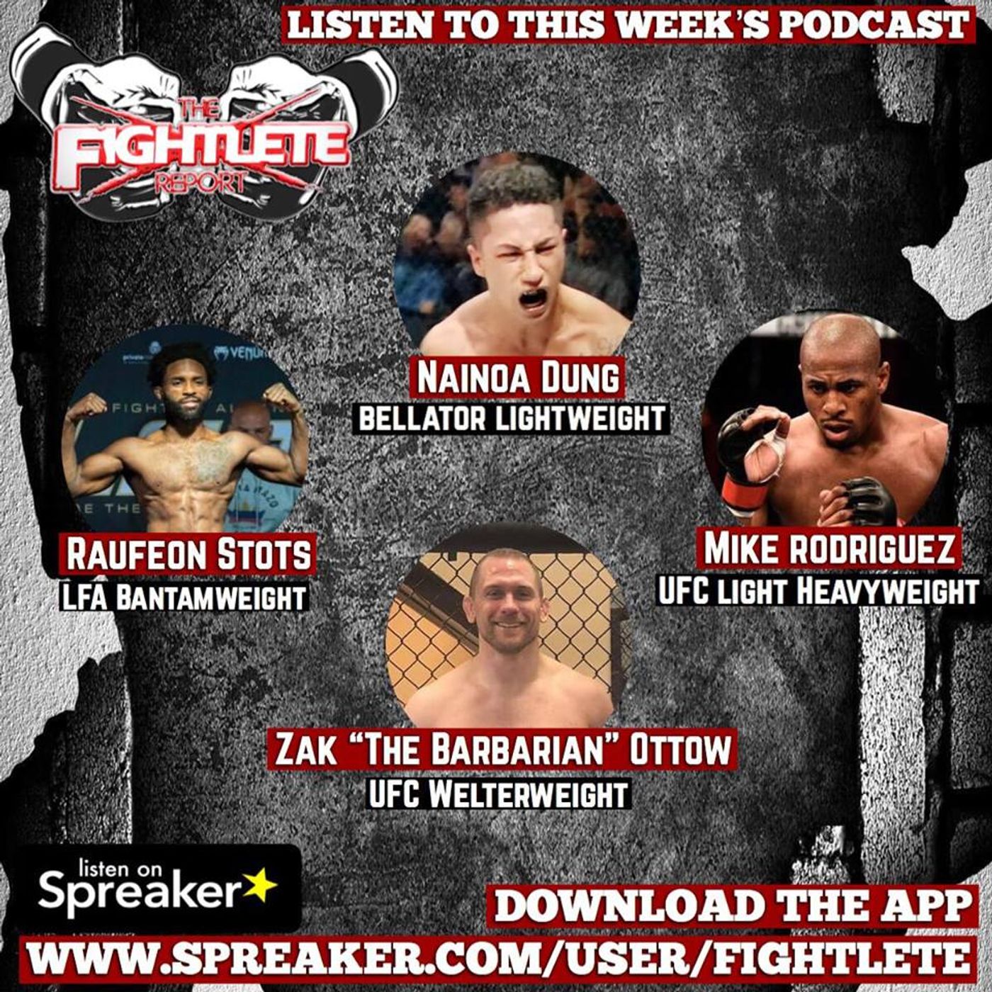 Fightlete Radio Show Podcast Archive
