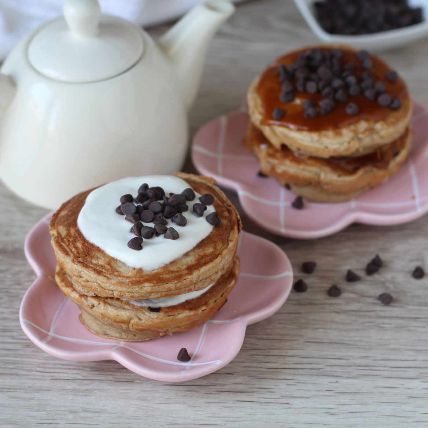 Pancake con farina d'avena e Kefir