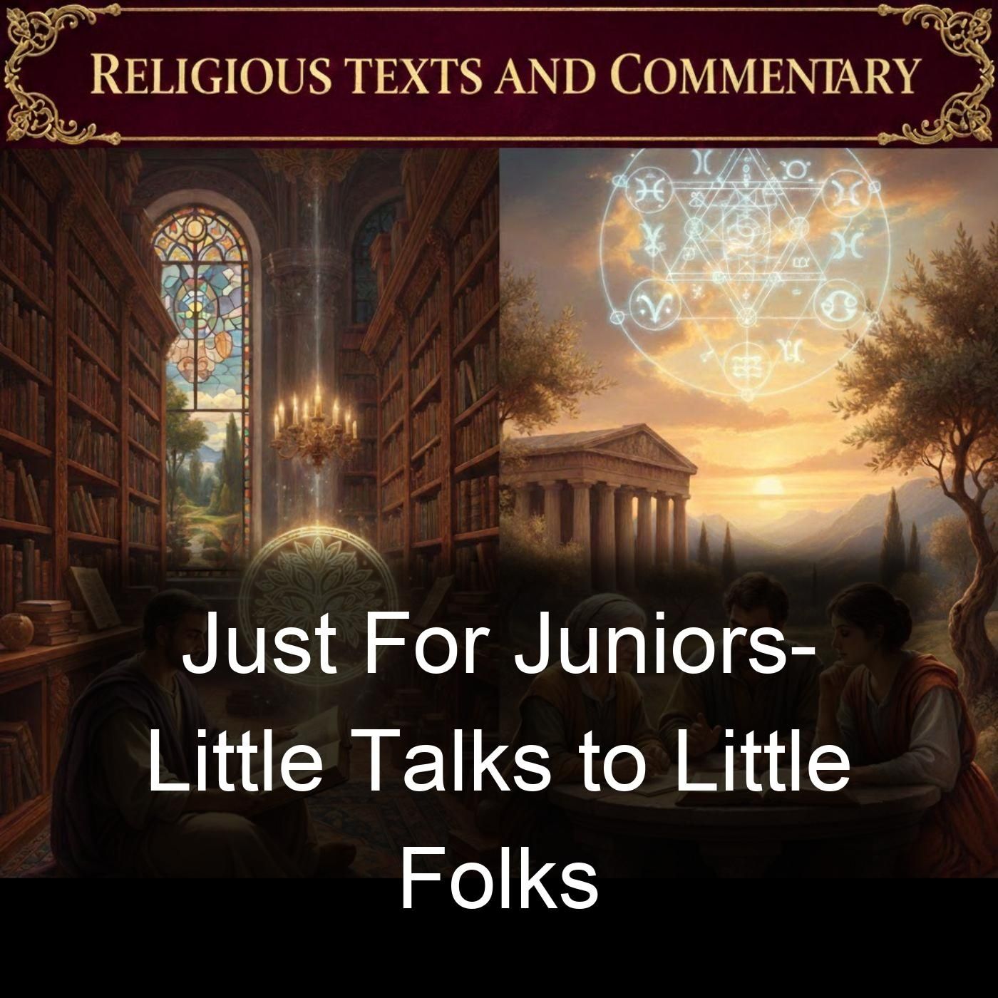 Just For Juniors-  Little Talks to Little Folks cover art