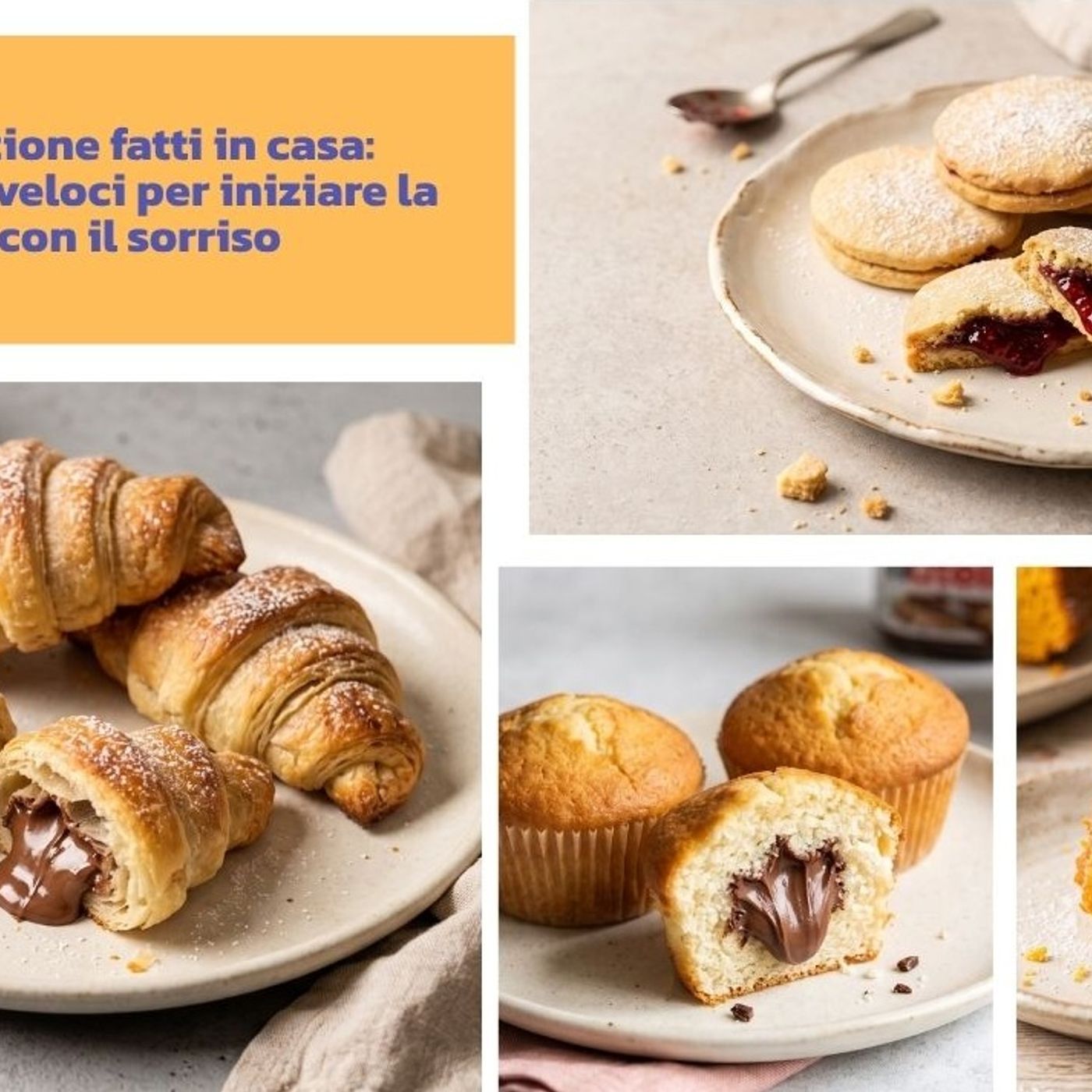 Dolci da colazione fatti in casa: 8 ricette facili e veloci per iniziare la giornata con il sorriso