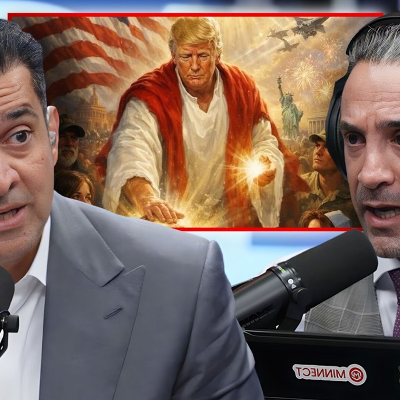 “You DON’T Play With God” - Trump UNDER FIRE Over Jesus Trump Christ Meme