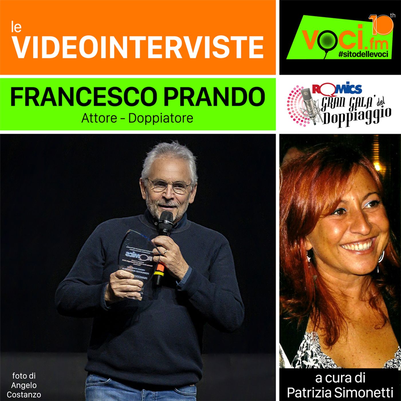 Gran Galà del Doppiaggio 2023: Francesco Prando su VOCI.fm - clicca play e ascolta l'intervista episode artwork