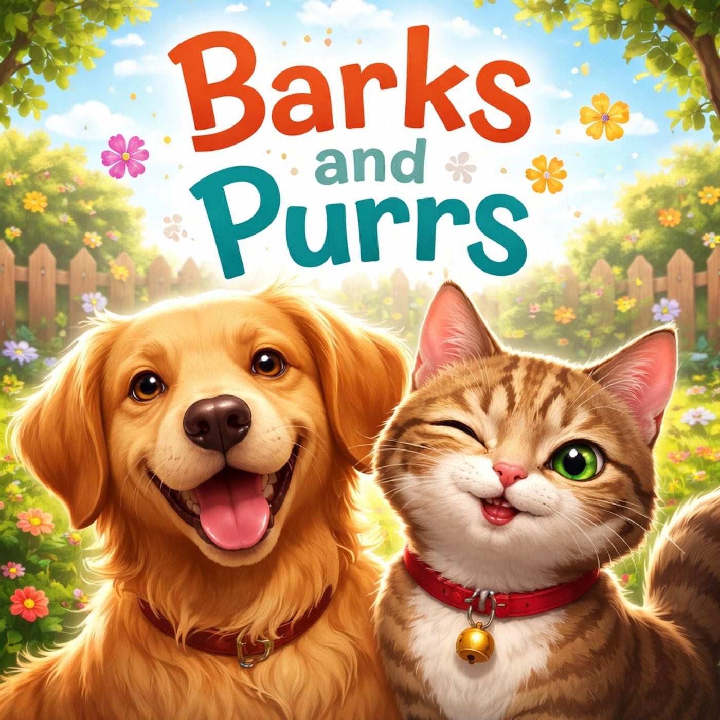 Barks and Purrs podcast artwork