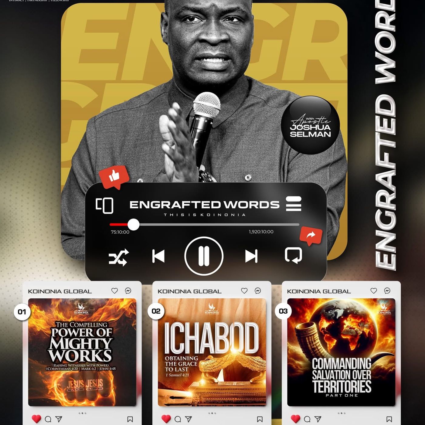 ICHABOD-(OBTAINING-GRACE-TO-LAST) WITH APOSTLE JOSHUA SELMAN NIMMAK