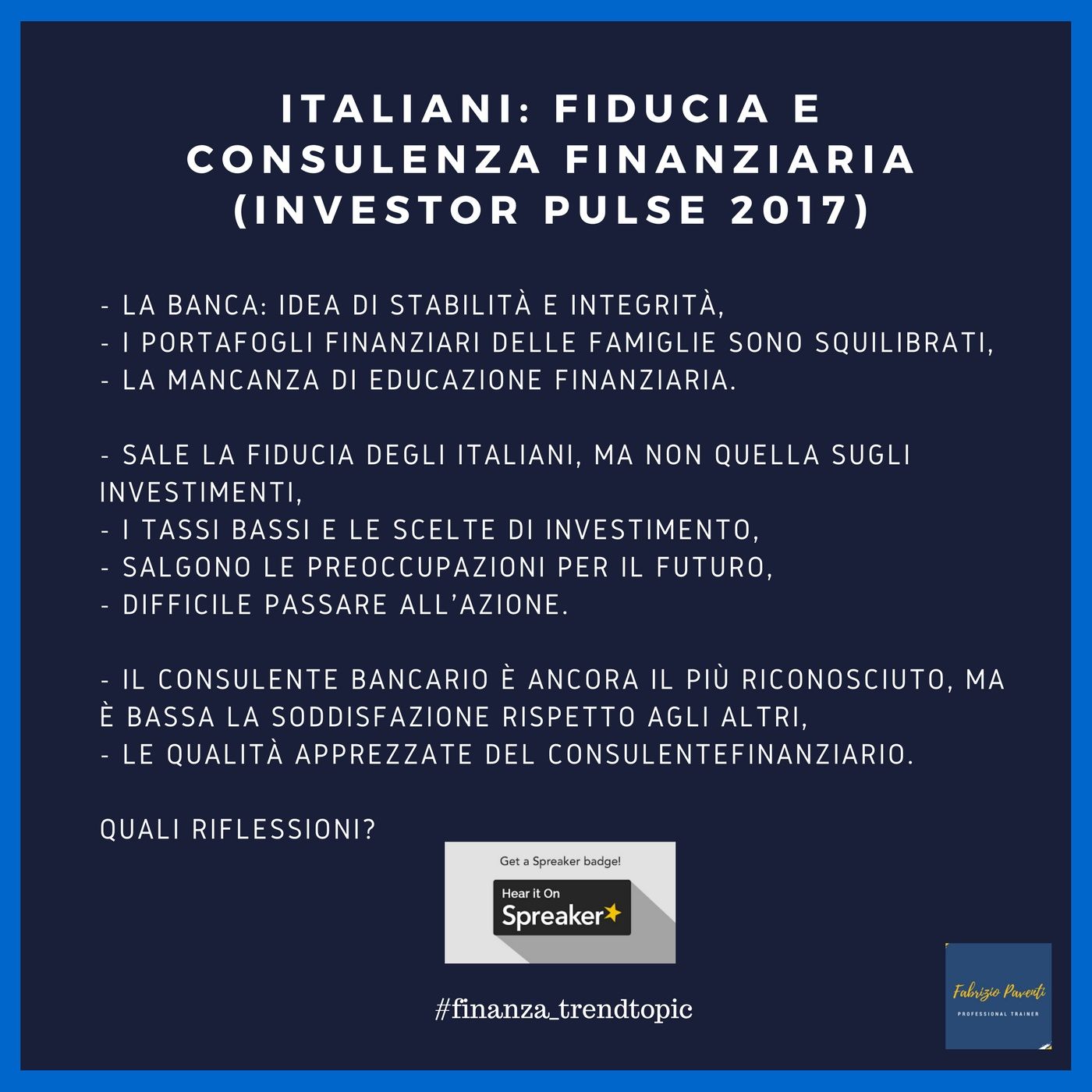 Fabrizio Paventi - Professional Trainer