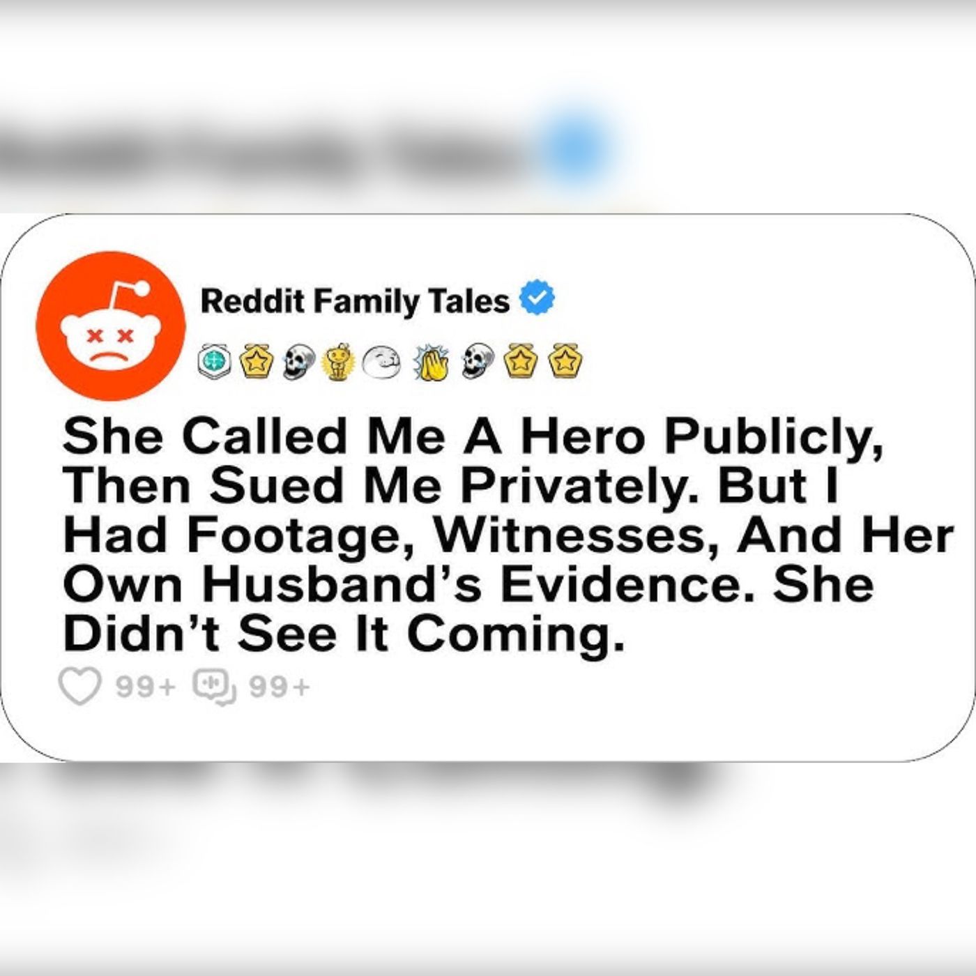 She Called Me A Hero Publicly, Then Sued Me Privately. But I Had Footage... - Reddit Family Tales episode artwork