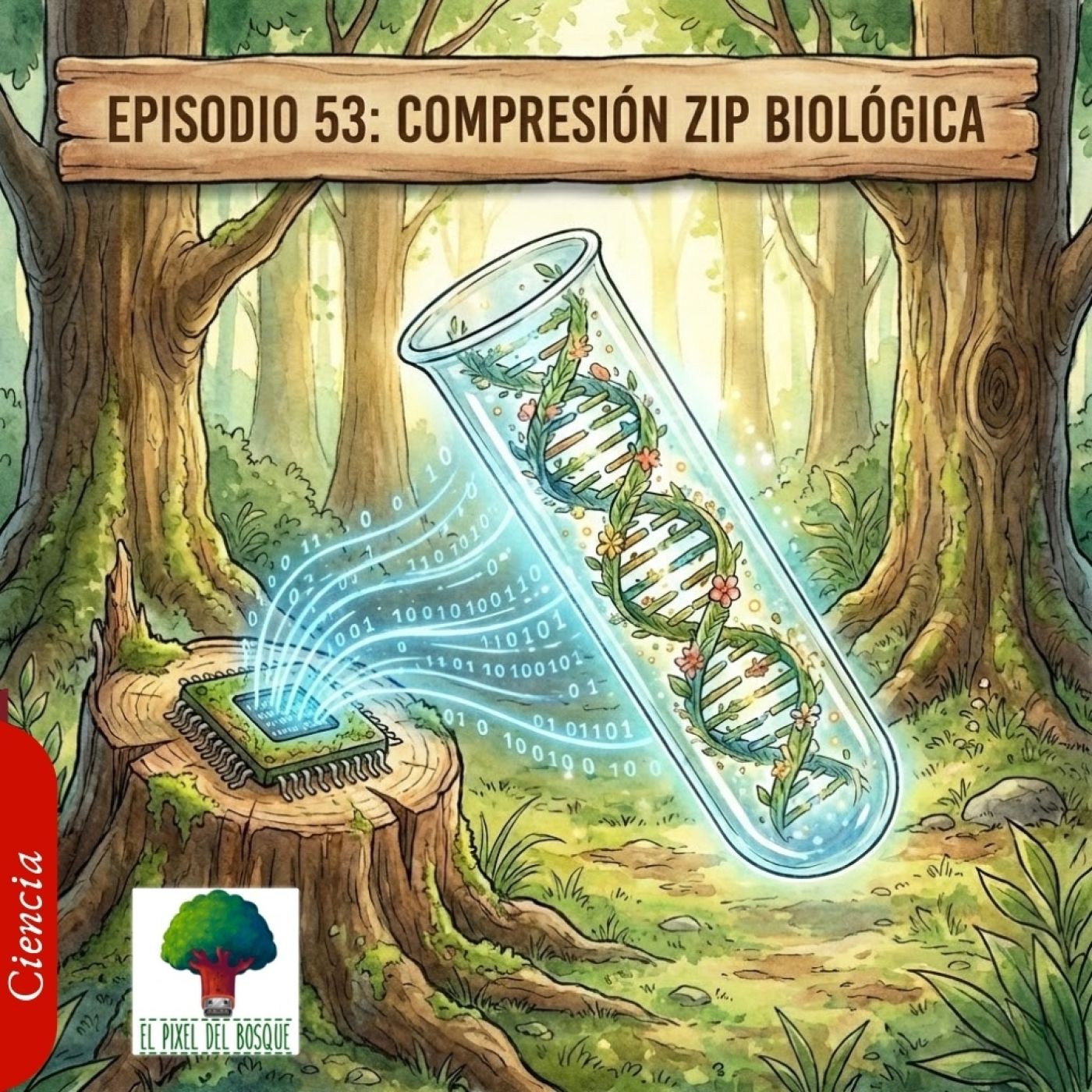 Portada de El Pixel del Bosque