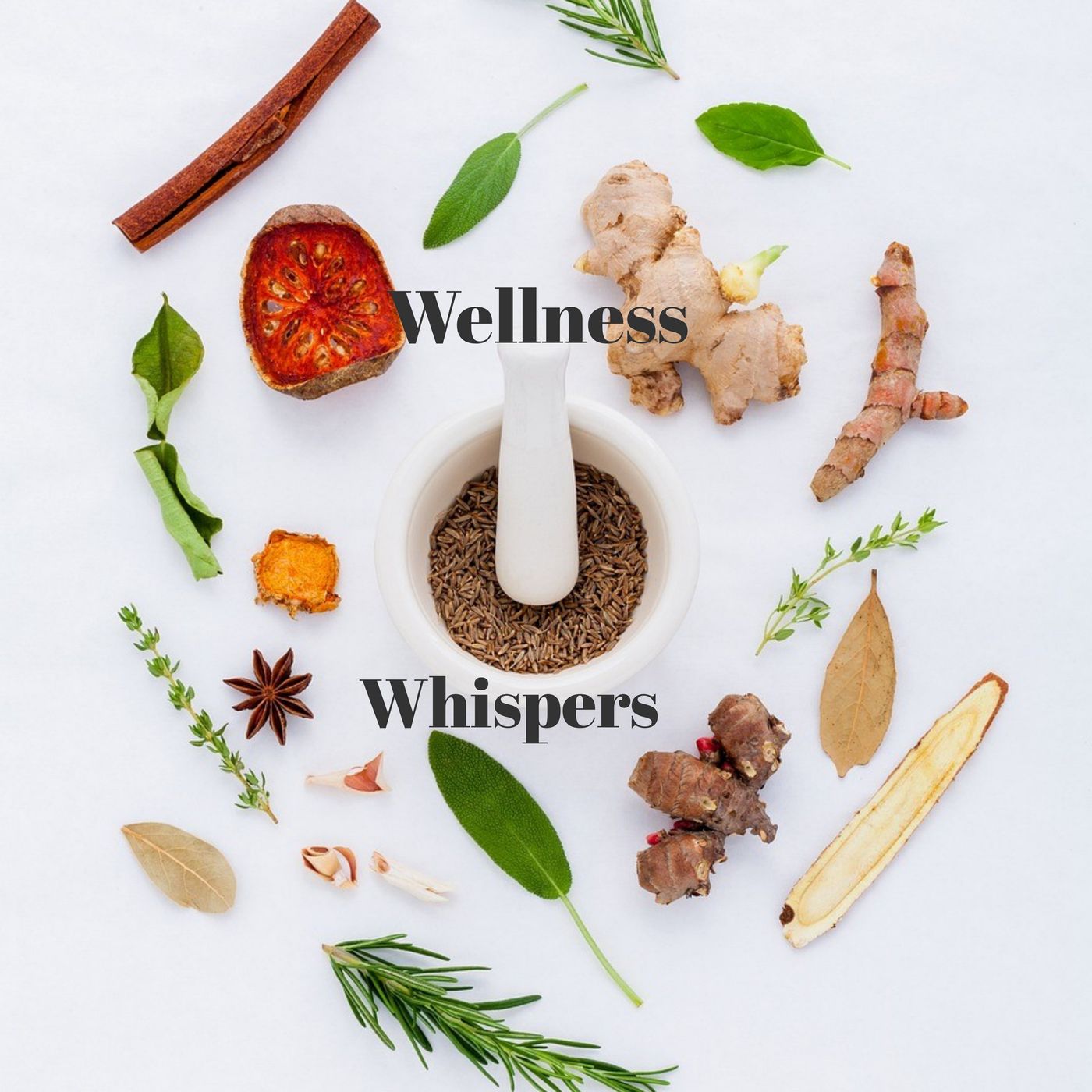 Wellness Whispers podcast artwork