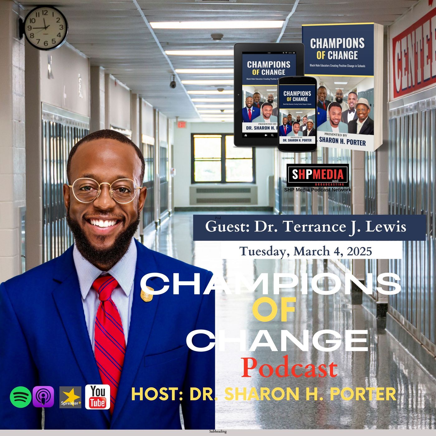 "Teaching for Change: Dr. Terrance Lewis on Black Male Educators, Social Studies, and Activism" episode artwork