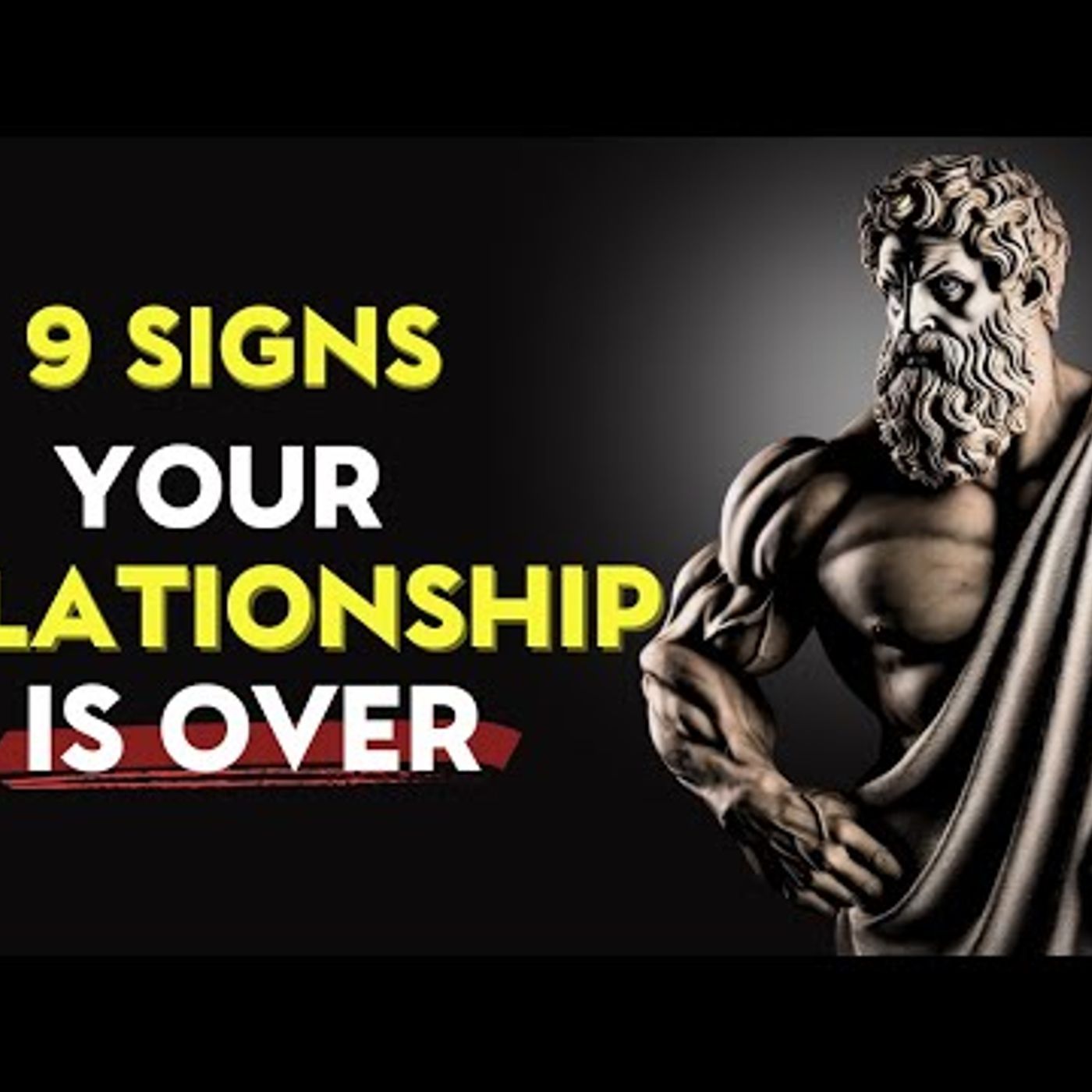 9 SIGNS That You SHOULD END EVERY RELATIONSHIP even if it is your family or a friend _ Stoicism episode artwork