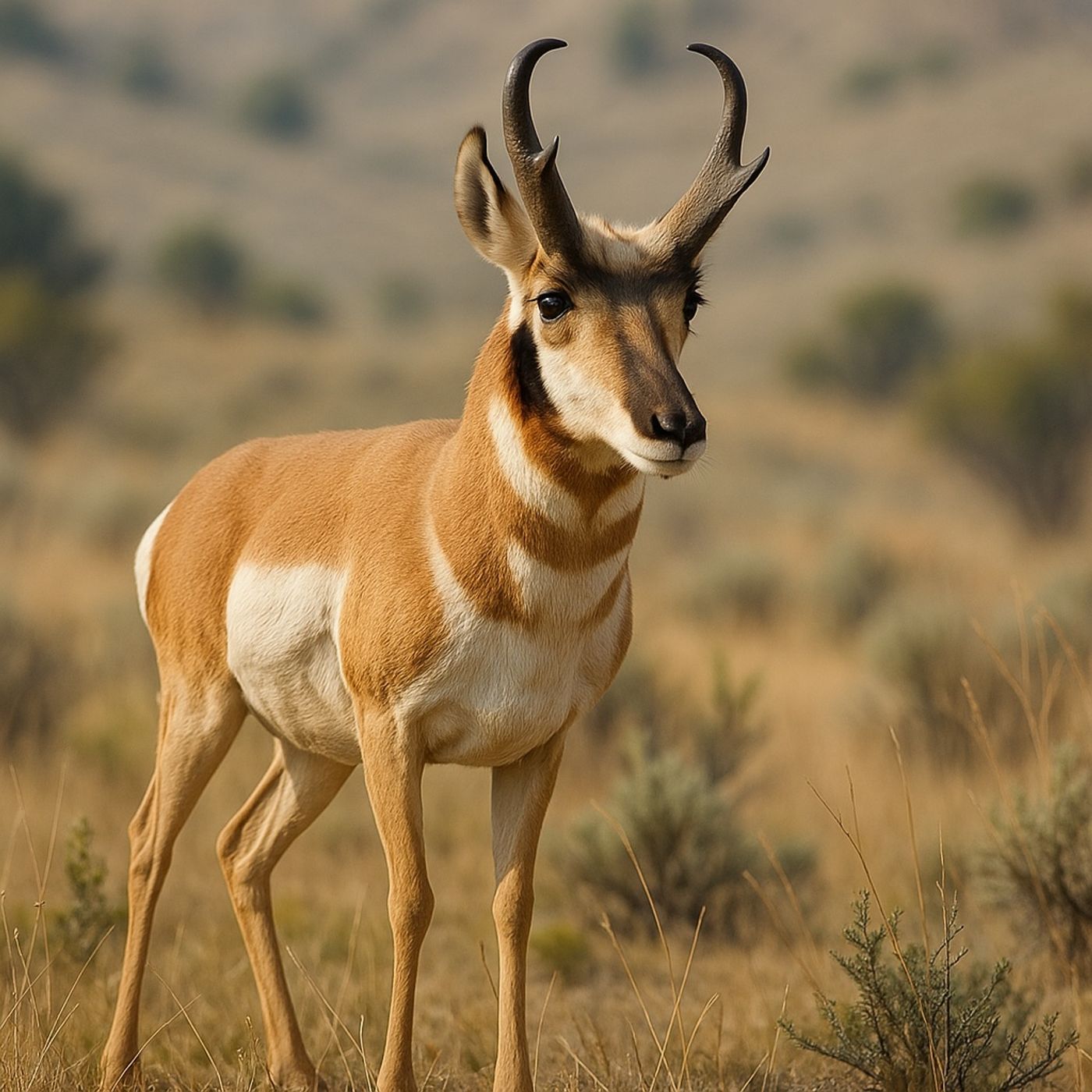 Pronghorns: American Sprinters Born to Race Cheetahs Pronghorns: American Sprinters Born to Race Cheetahs