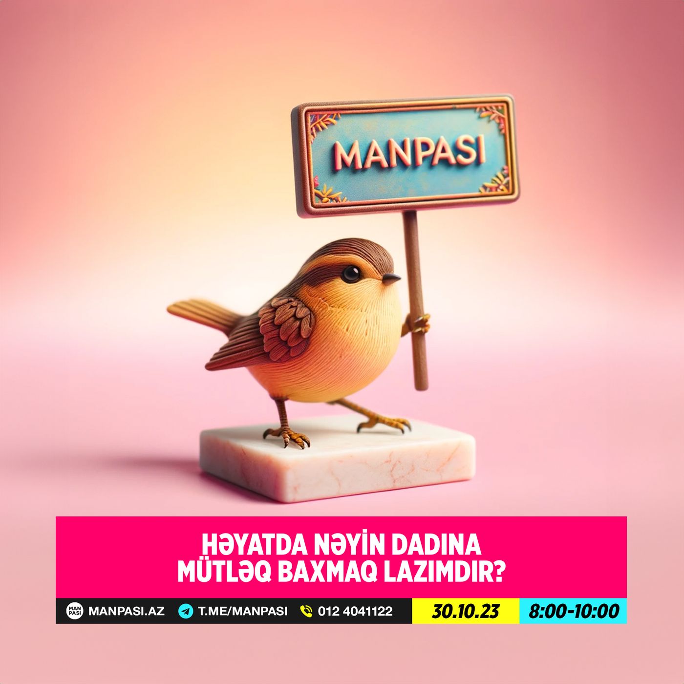 Həyatda nəyin dadına mütləq baxmaq lazımdır? 30.10.2023