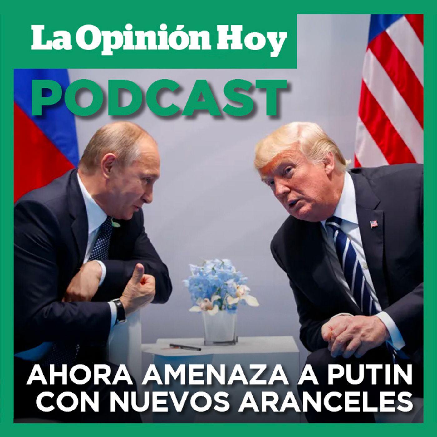 Trump dice que “se enfadó mucho” con Putin.