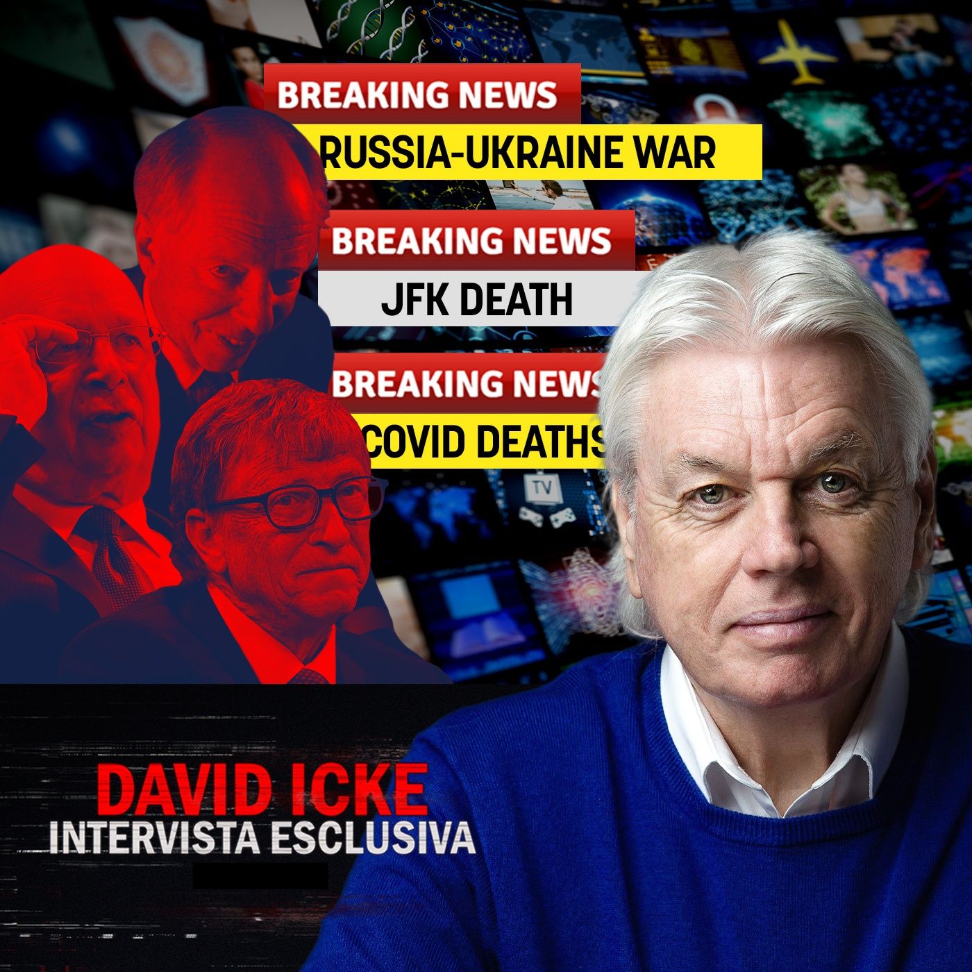 “Le teorie del complotto di ieri sono le breaking news di oggi” David Icke in esclusiva su Byoblu episode artwork