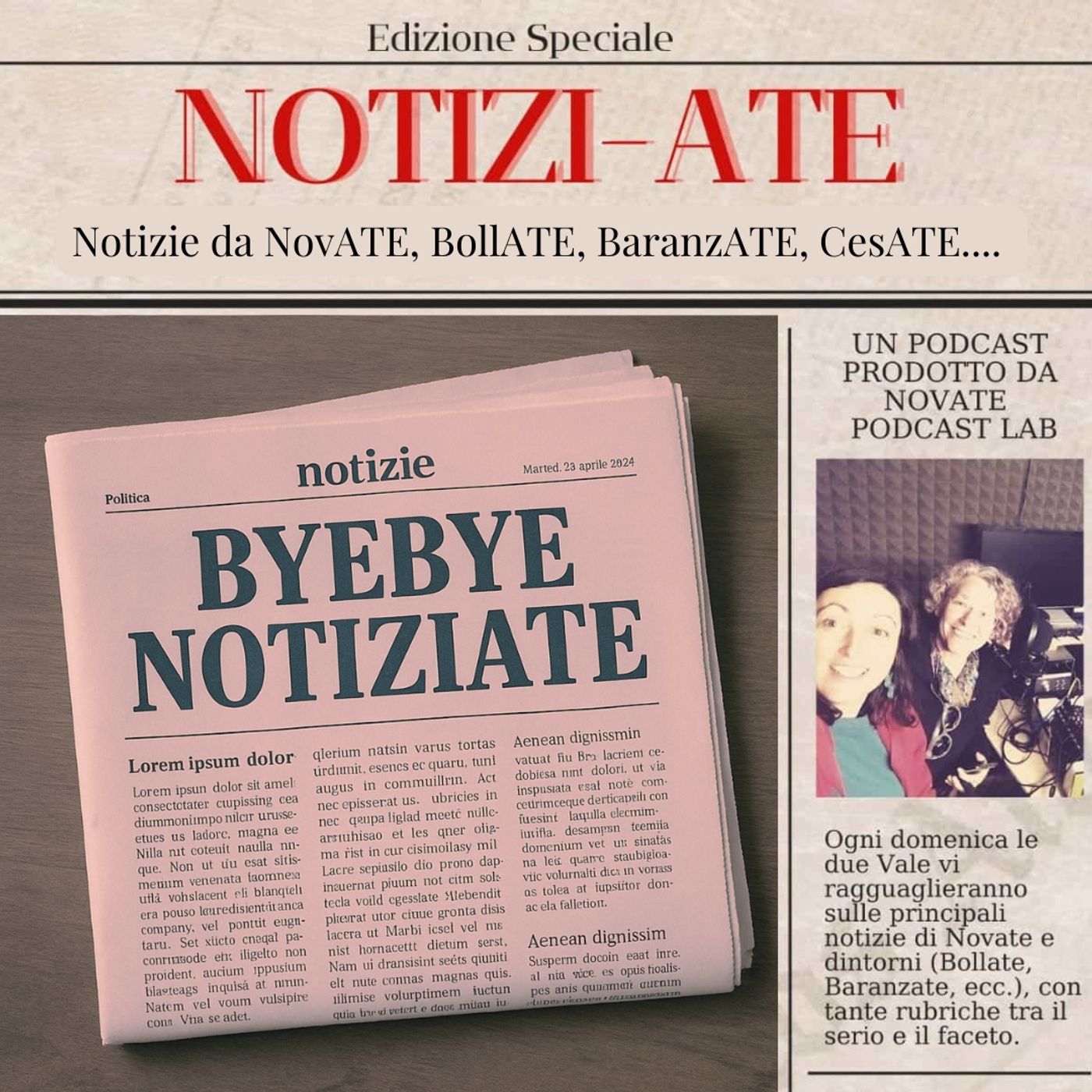 NotiziAte- Stagione 5 - Ep 8- ByeBye Notiziate episode artwork