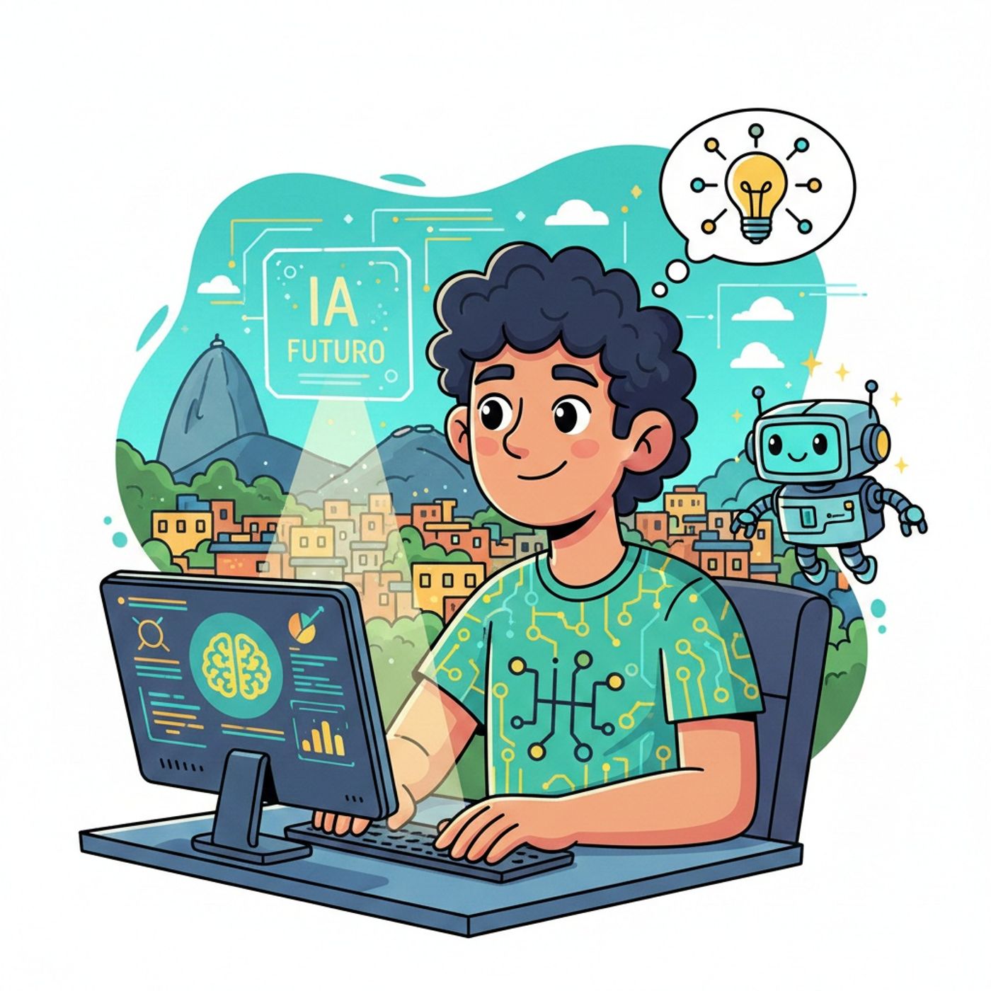 Brasileiros estão entre os que mais utilizam Inteligência Artificial no mundo, mas tempo de tela acende alerta