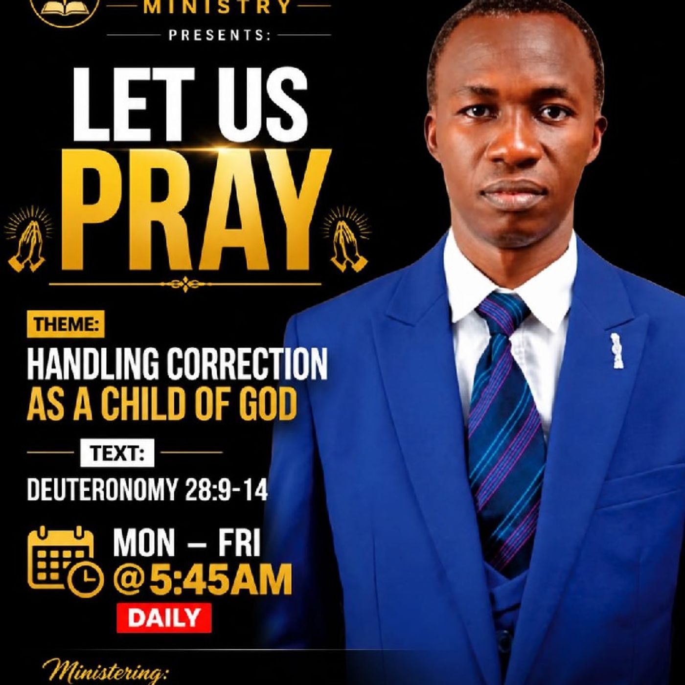 HANDLING CORRECTION AS A CHILD OF GOD.