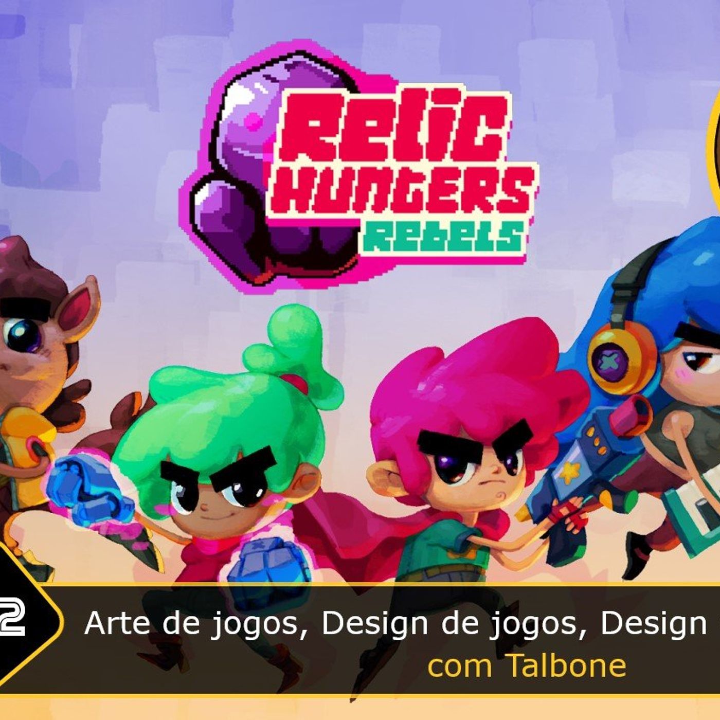 Fala Gamer Cast - #132 Arte de jogos, Design de jogos, Design visual com Talbone episode artwork