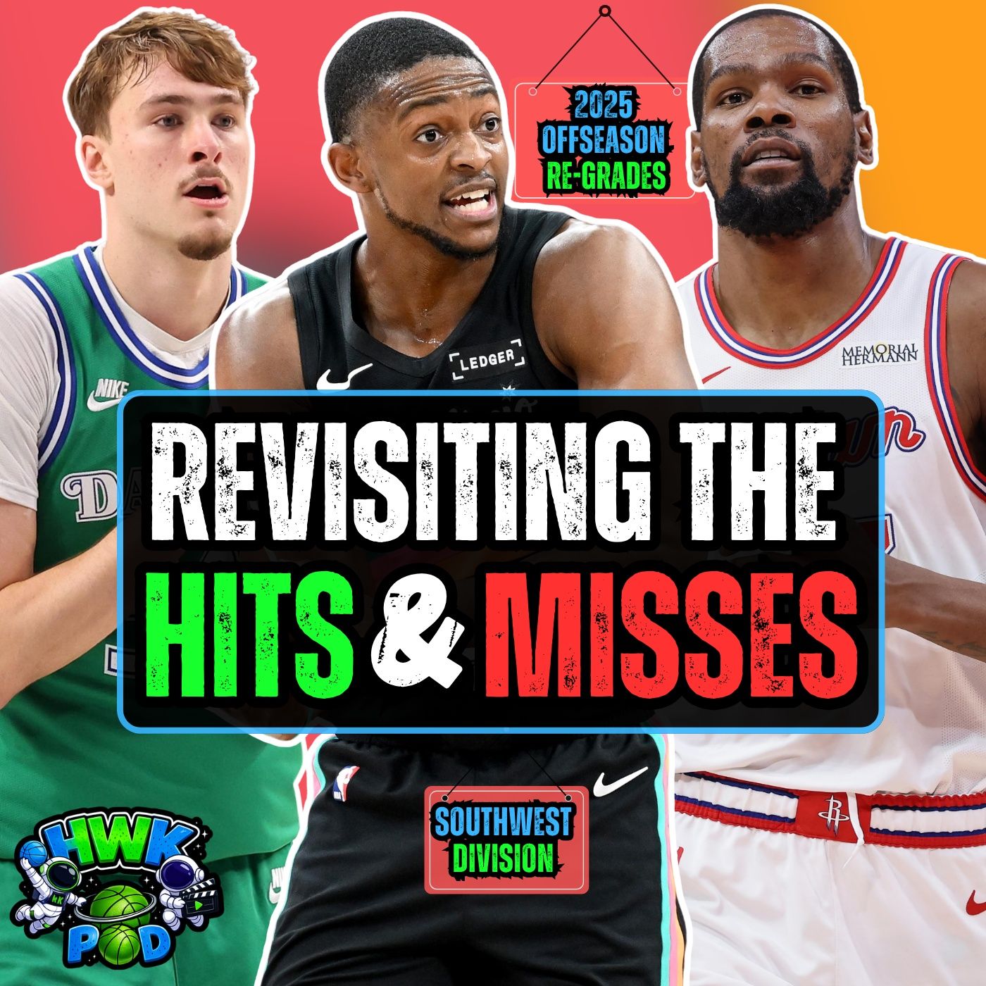 Re-Grading The 2025 NBA Offseason | Mavericks, Rockets, Grizzlies, Pelicans And Spurs episode artwork