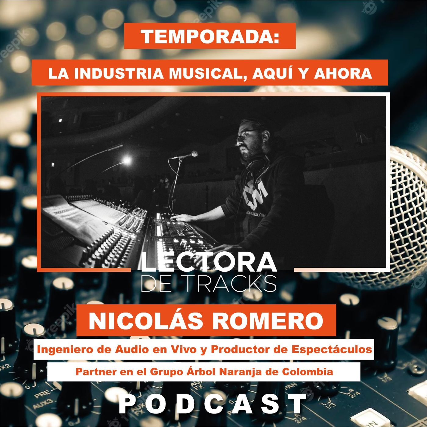 Capítulo 45: Show en Vivo ¿Quienes deben integrar un equipo de producción en vivo? Nicolas Romero de Árbol Naranja nos cuenta episode artwork