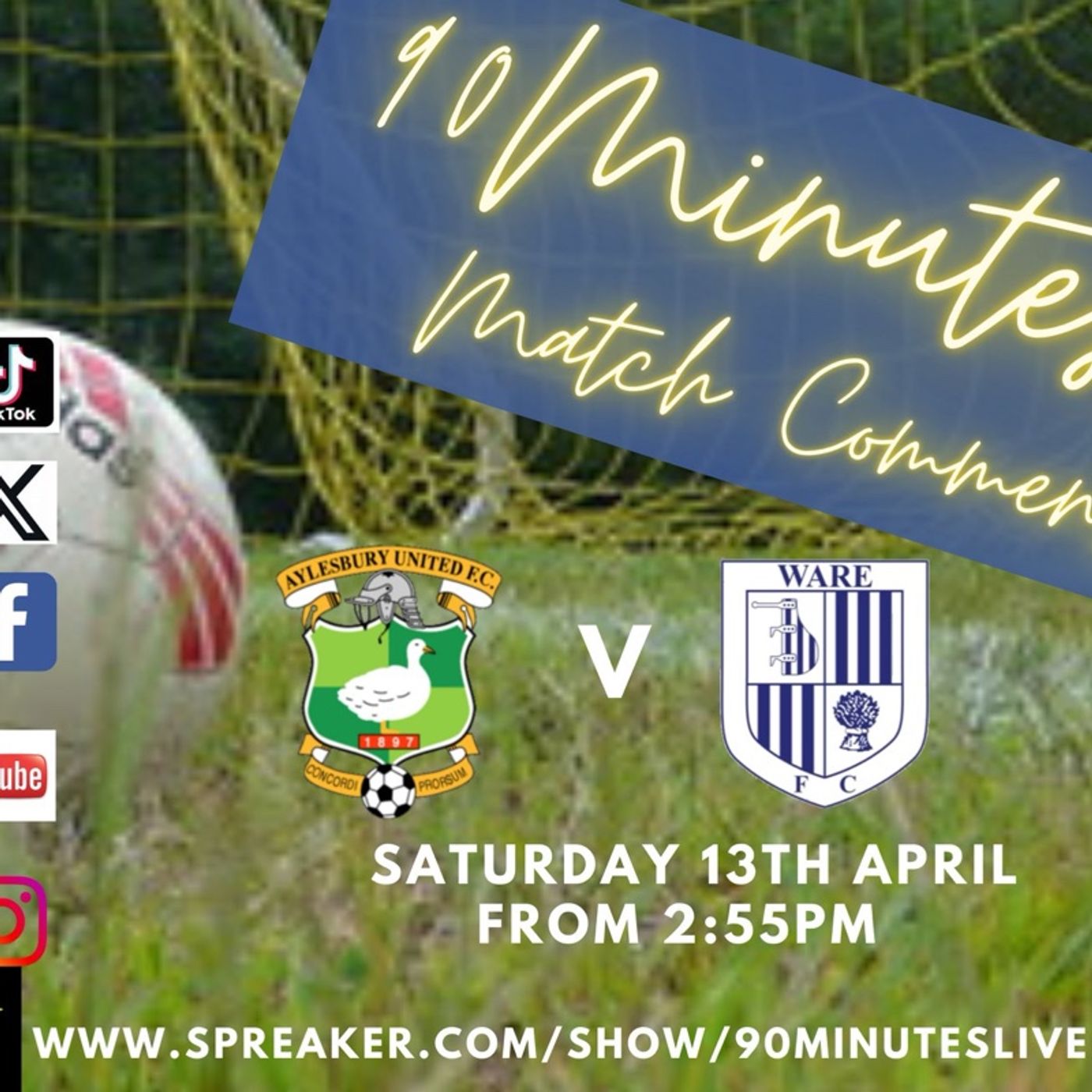 Aylesbury United v Ware Live