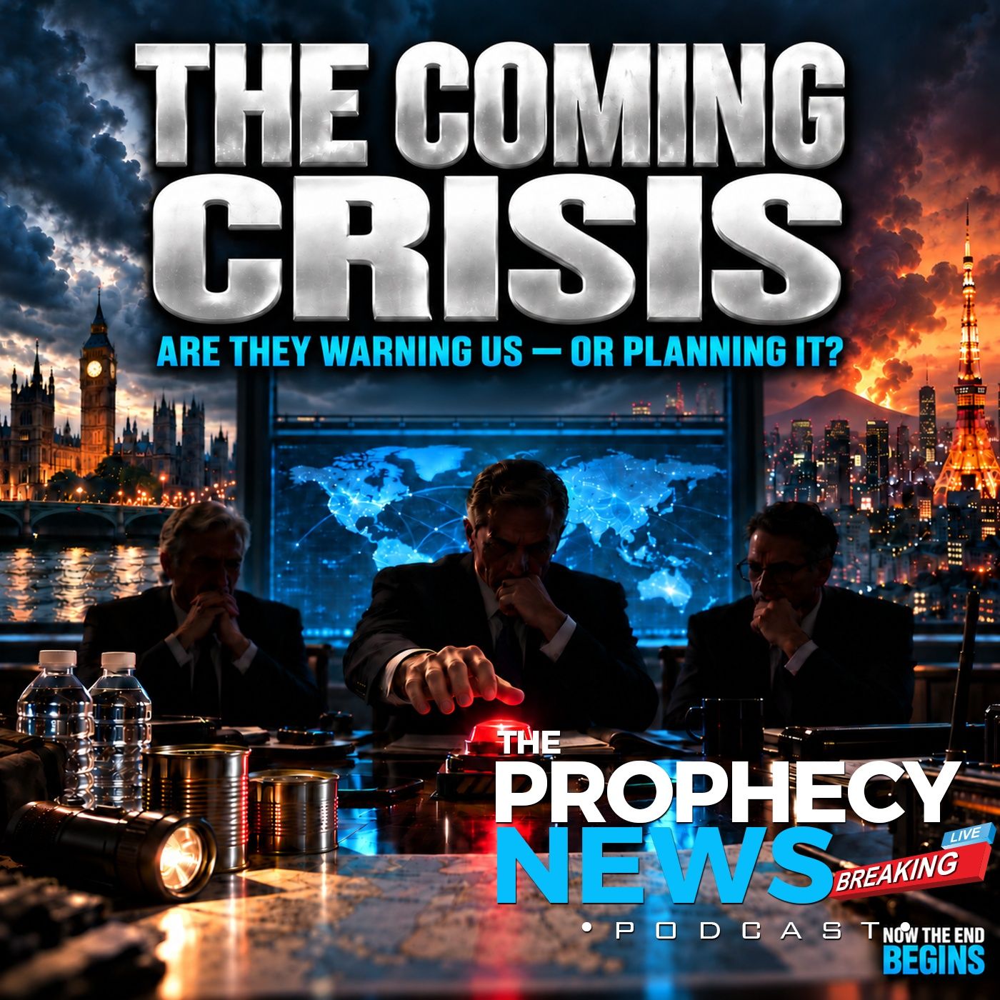 NTEB BIBLE RADIO: Rightly Dividing - THE PROPHECY NEWS PODCAST: Are They Warning Us Or Planning The Next Crisis?
