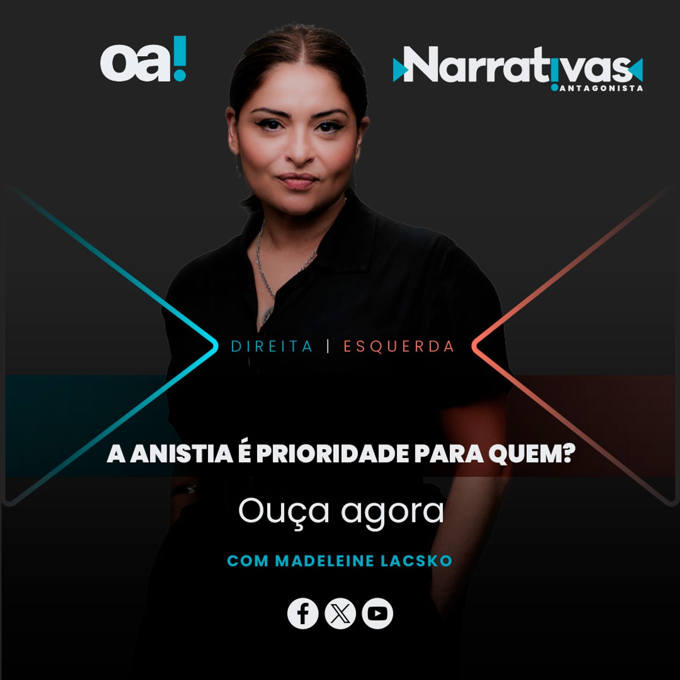 A anistia é prioridade para quem? | Narrativas #499 Madeleine Lacsko