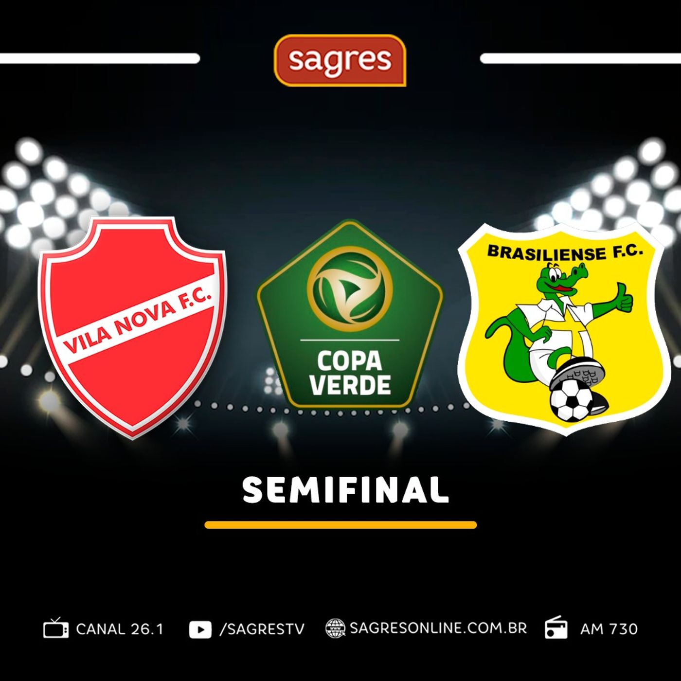 Copa Verde 2022 – Semifinais – Vila Nova 2X1 Brasiliense, com Jaime Ramos episode artwork