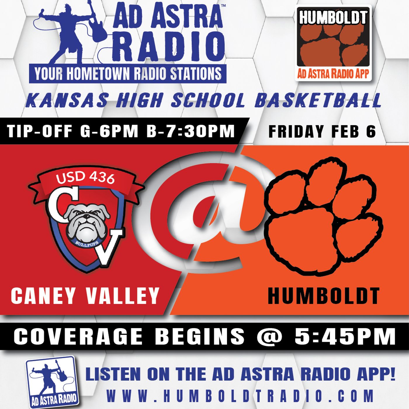 Caney Valley Lady Bullpups at Humboldt Lady Cubs High School Basketball (February 6, 2026) episode artwork