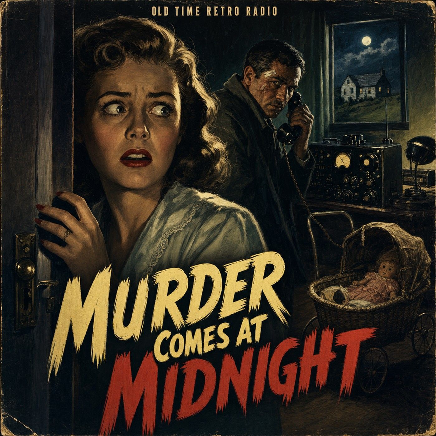 Inner Sanctum Mysteries - "Murder Comes at Midnight" (Old Time Radio, 1946) episode artwork