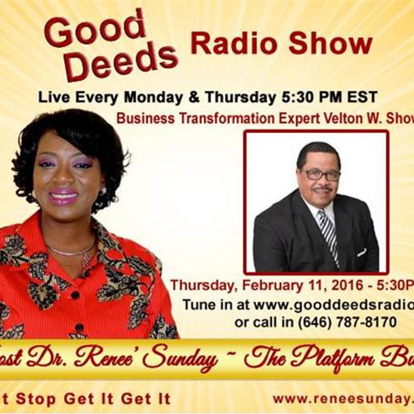 It is Transformation Time for Your Business: Velton W. Showell III shares on GD episode artwork
