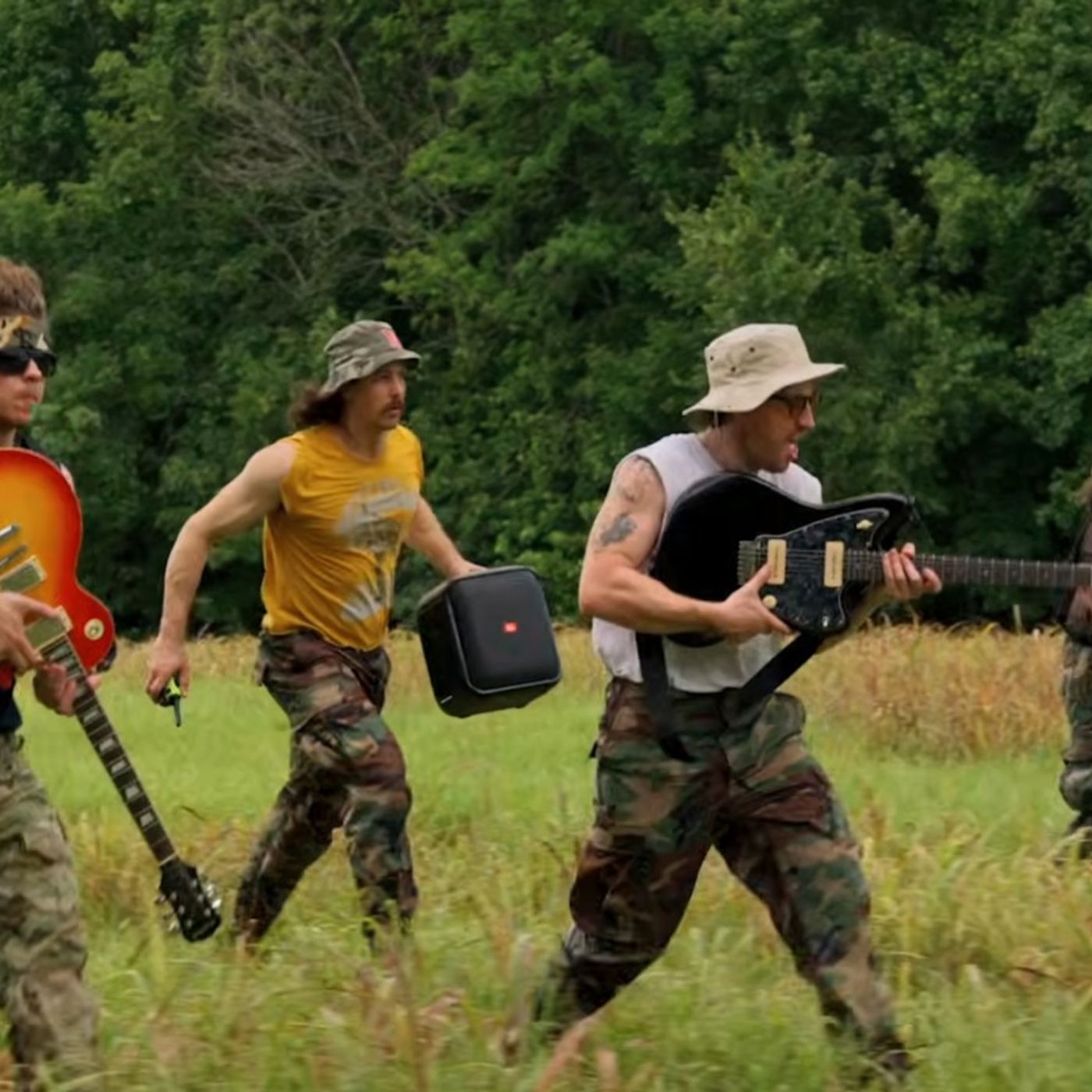 Nashville Indie-Rockers Lombardy Run Through the Jungle in Fiery ‘Bazooka’ Video