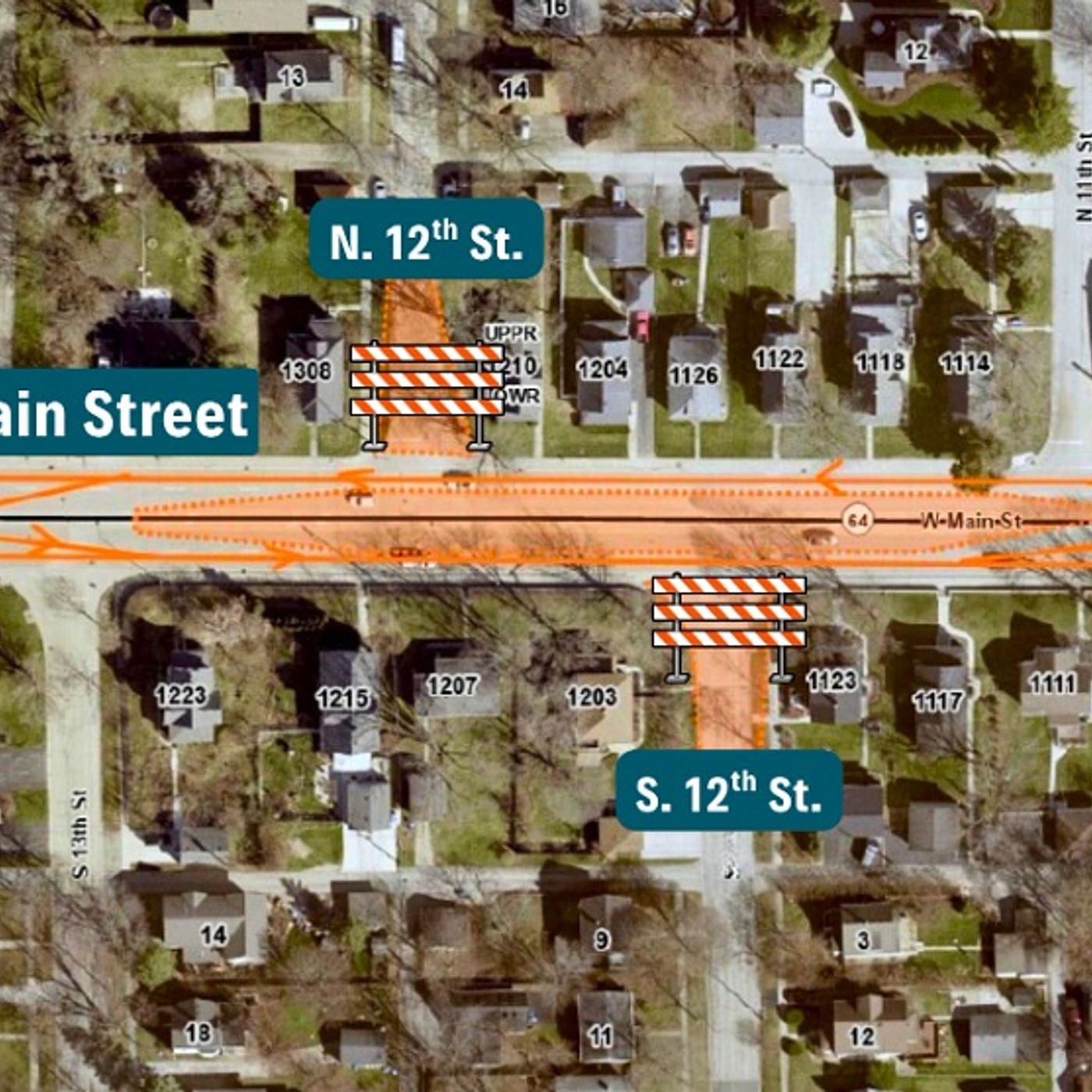 Water main break along Route 64 in St. Charles expected to back up traffic through the weekend episode artwork