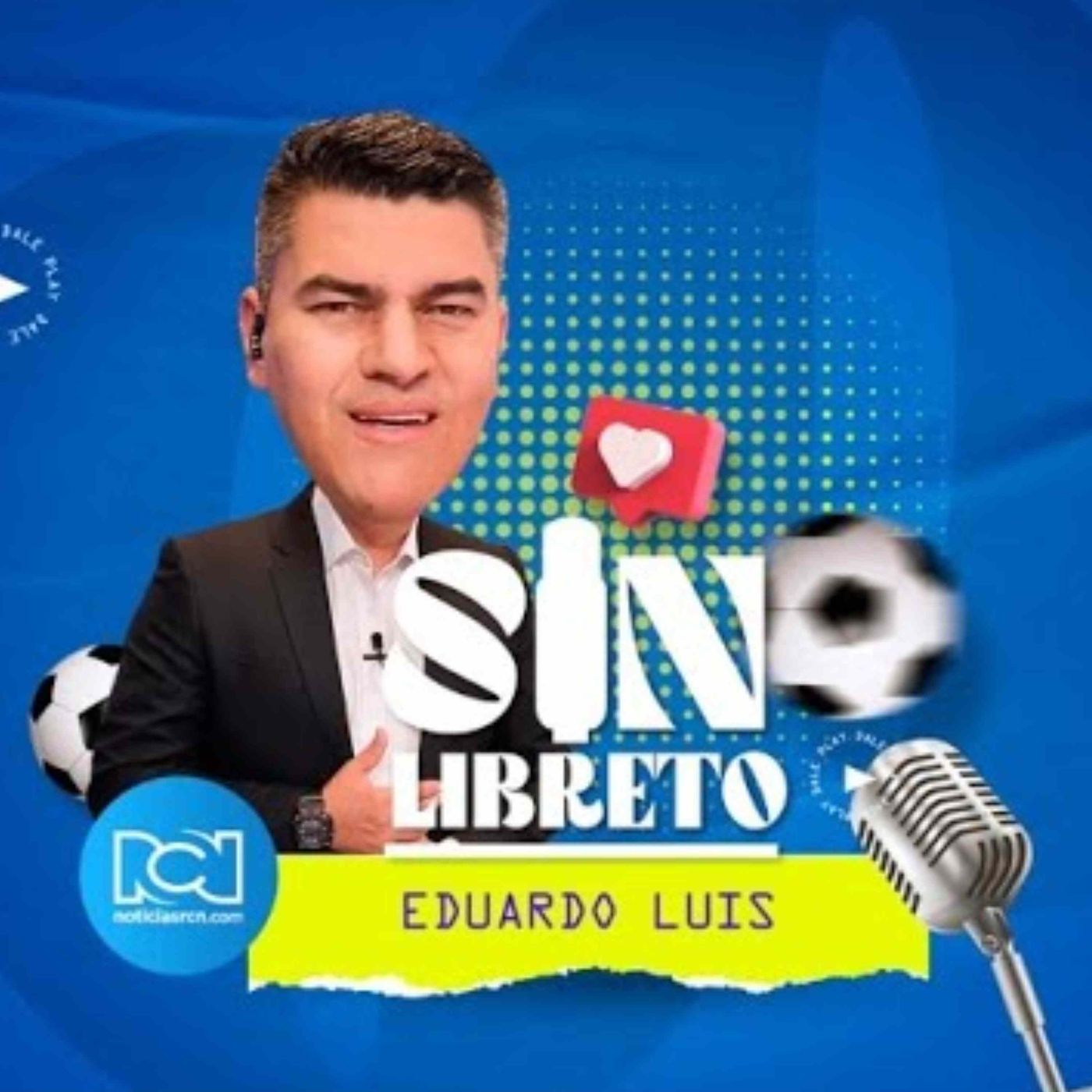 La historia de Eduardo Luis, el relator del fútbol colombiano