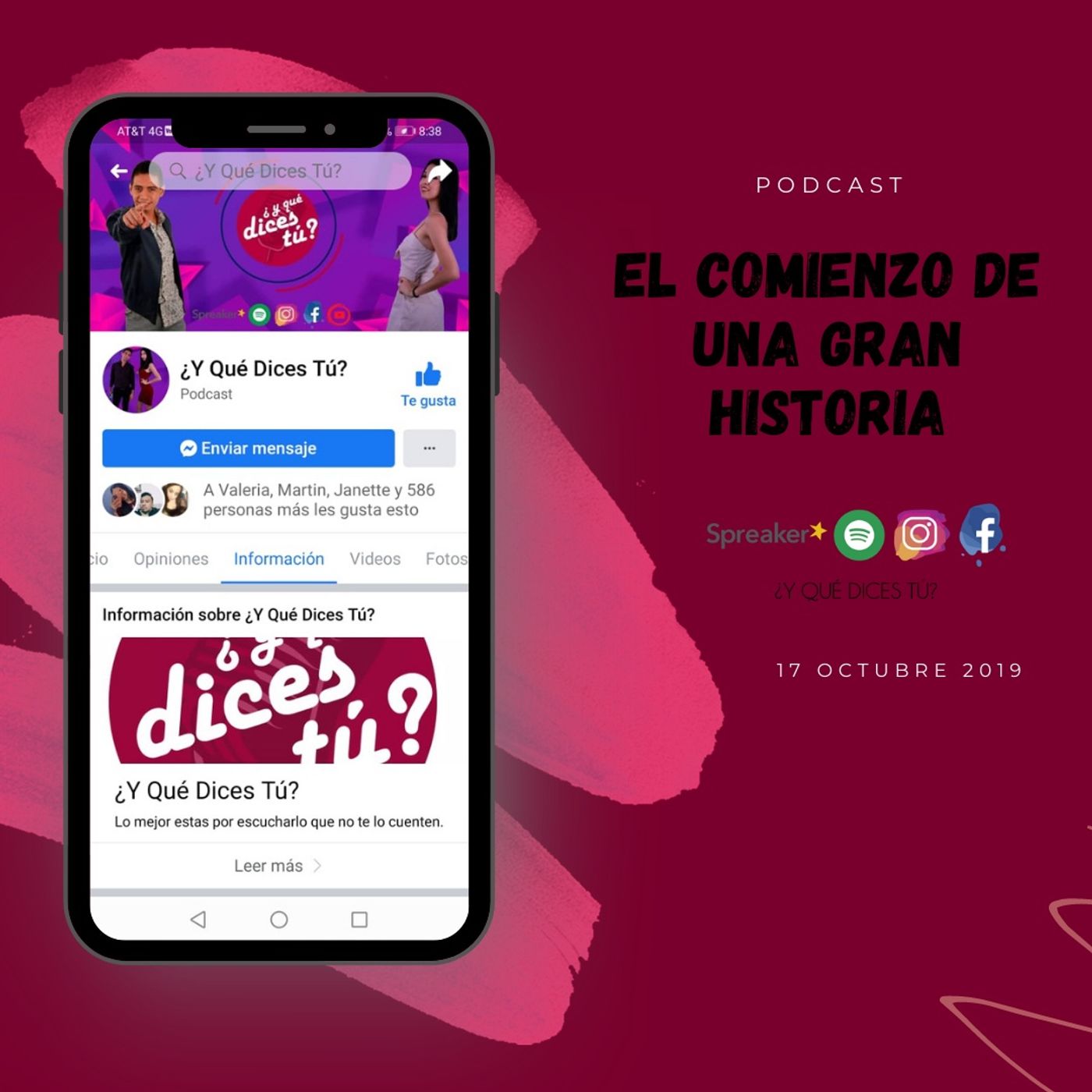 ¿Y QUÉ DICES TÚ? Primer Episodio. episode artwork