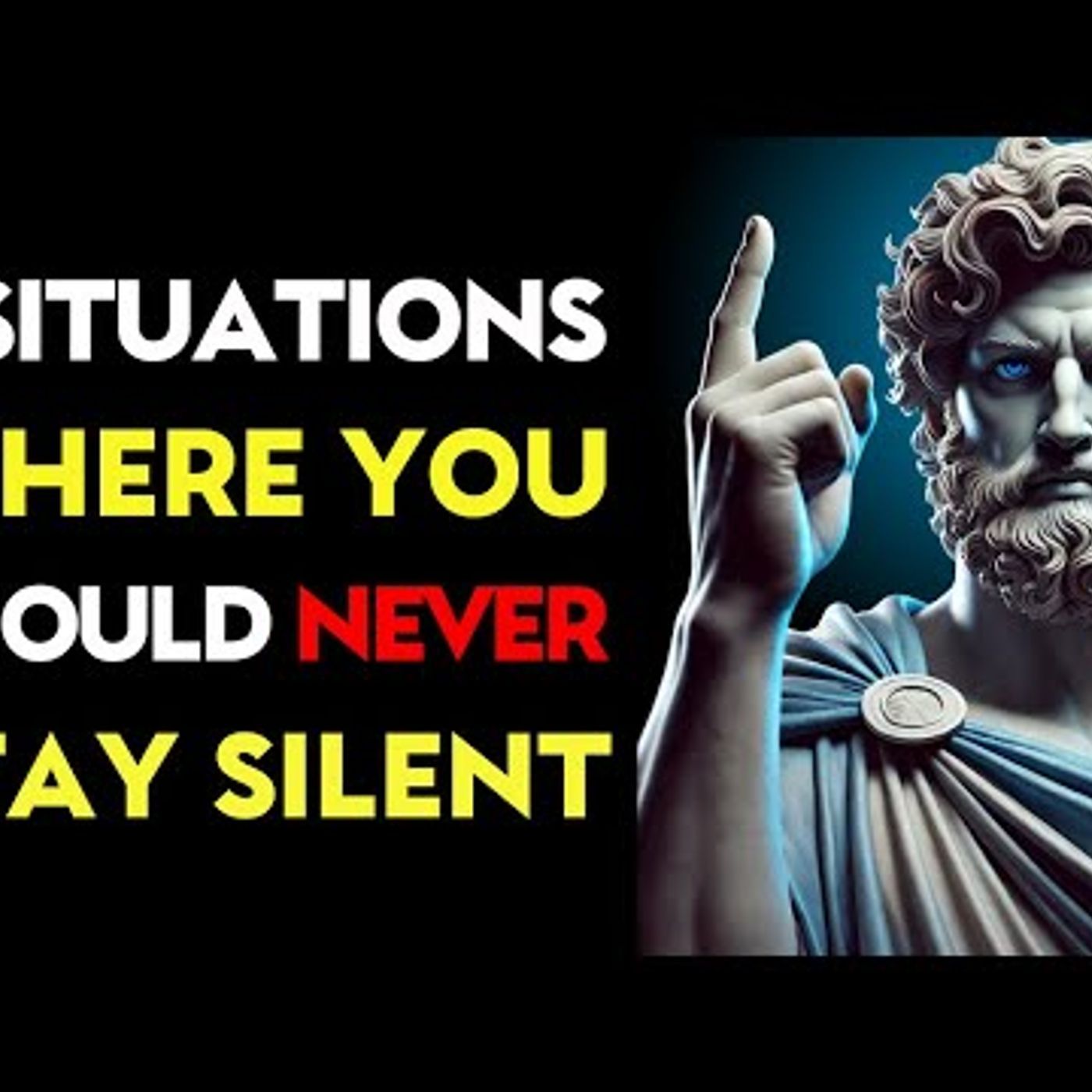 DISCOVER_ 7 Situations Where You Should NEVER Stay Silent _ Stoic Philosophy episode artwork