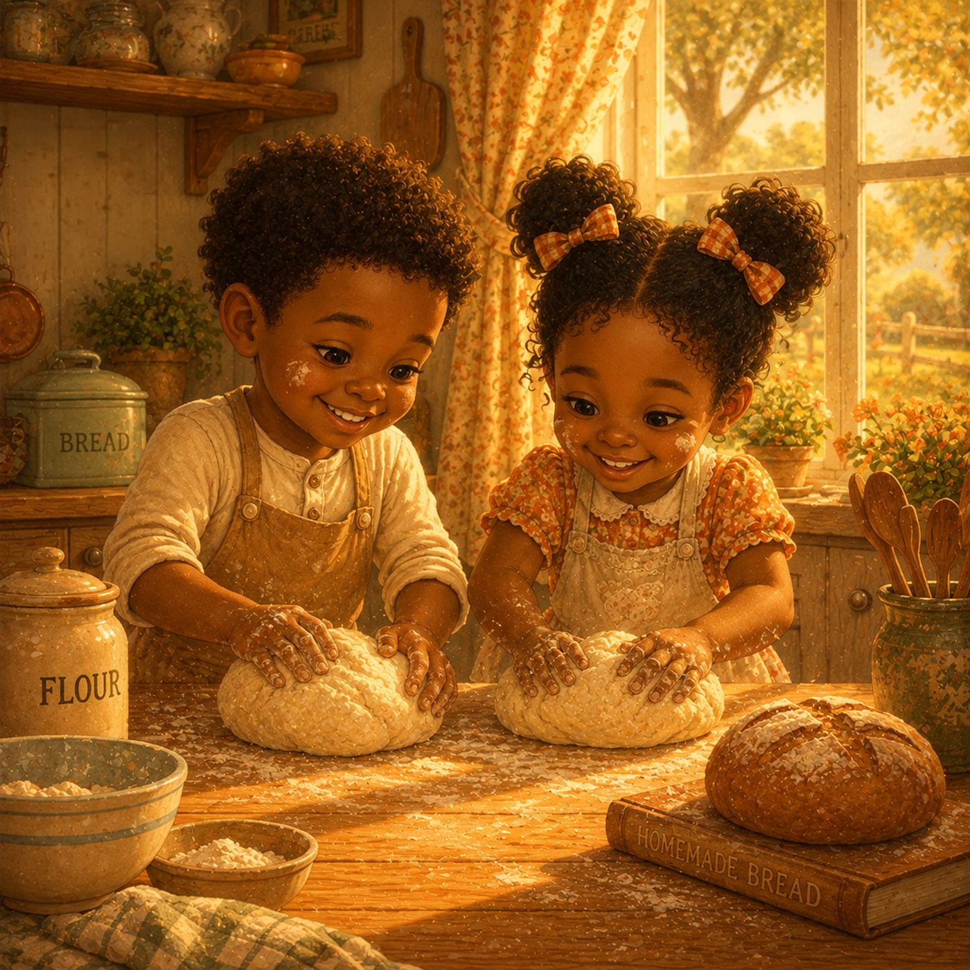 Baking Bread with the Boxcar Children 🍞 Calming Story for Kids episode artwork