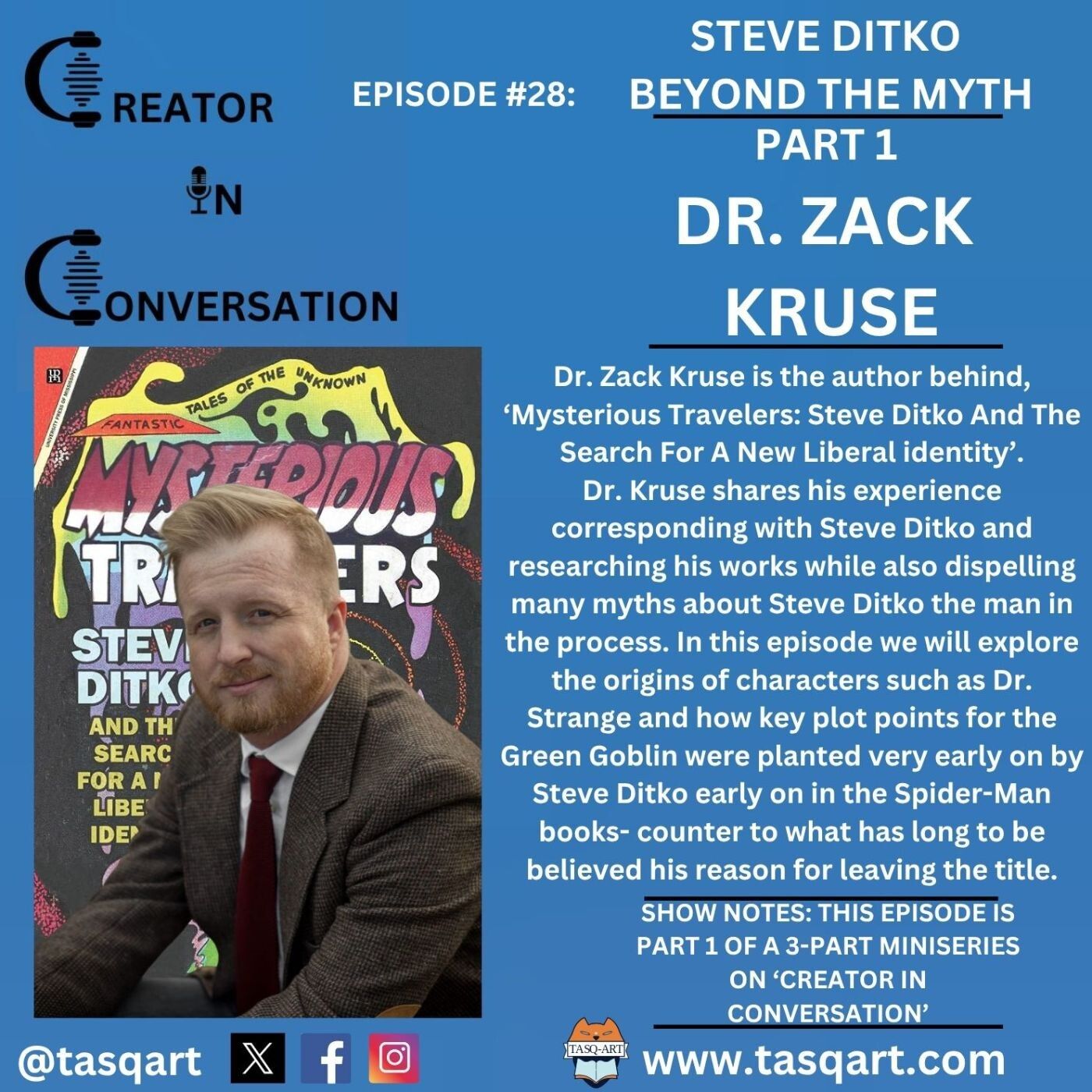 Creator In Conversation- Episode #28: Dr. Zack Kruse episode artwork