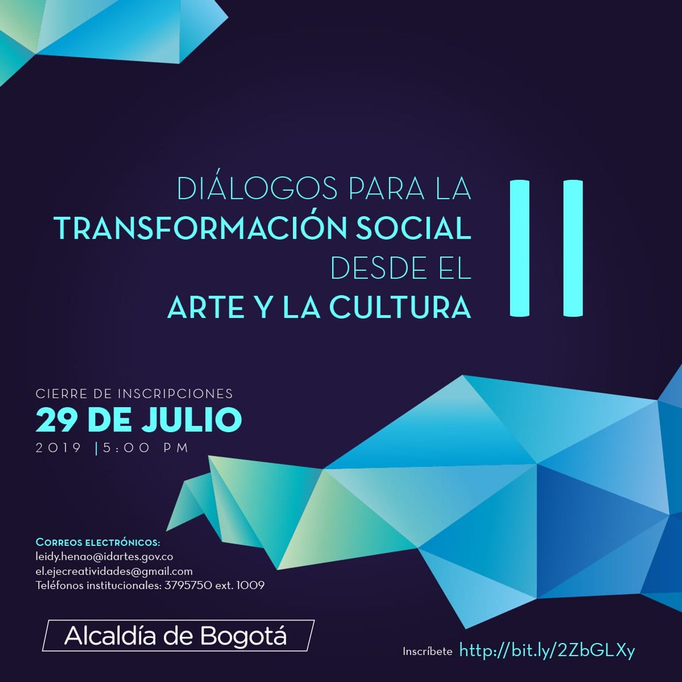 Llega la II edición de 'Diálogos para la transformación social desde el arte y la cultura" episode artwork