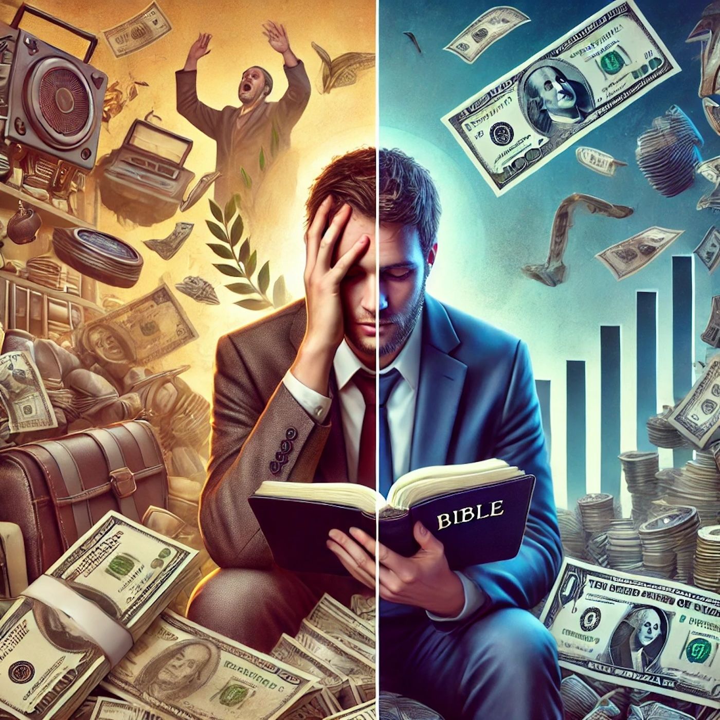"Wealth guarantees happiness and security, leaving no room for worry or fear." episode artwork