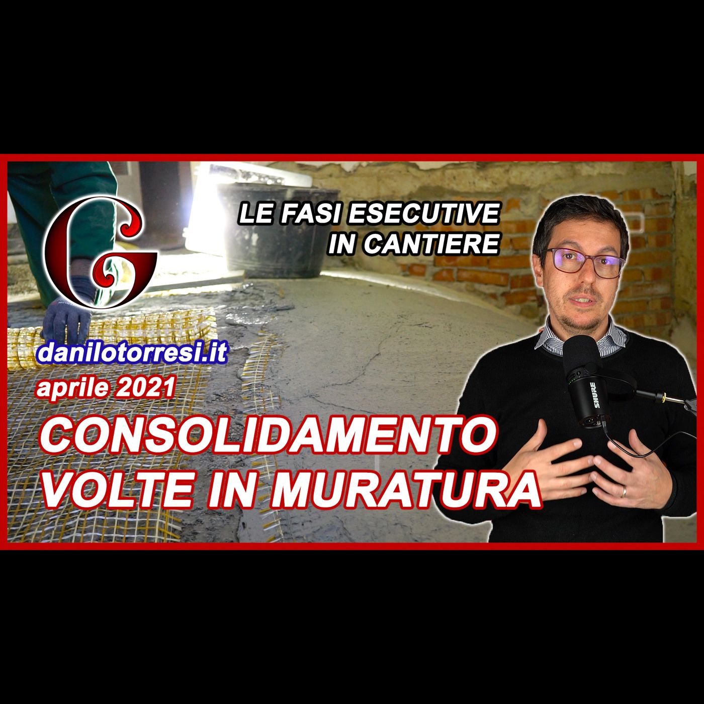 Consolidamento VOLTE a botte in MURATURA in centro storico - contributo ricostruzione post sisma episode artwork