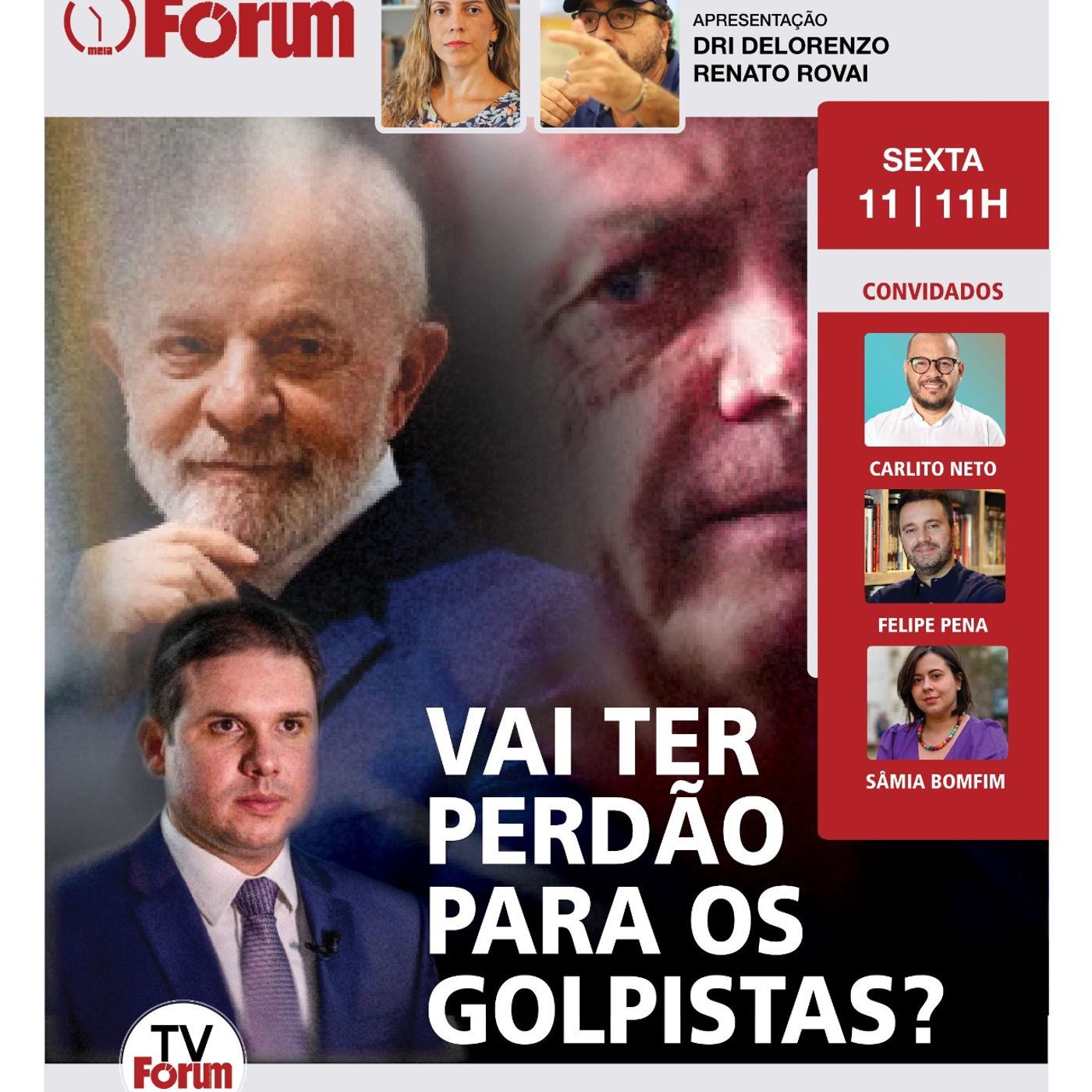 Urgente: Bolsonaro internado no RN | O que está em jogo na urgência da anistia | Glauber fica episode artwork