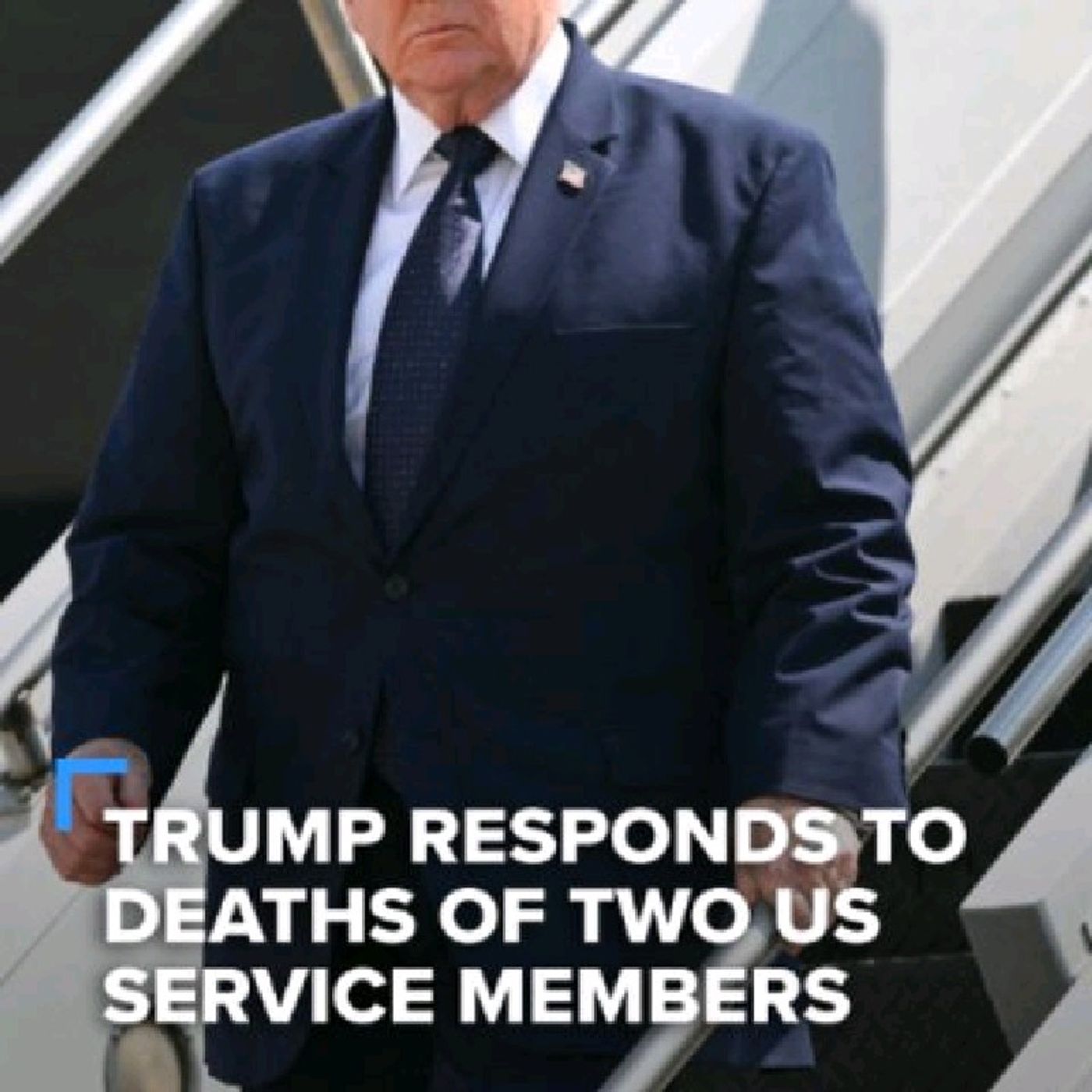 NewsNation exclusive: President Donald Trump responded to the deaths of two U.S. service members who were killed in an Iranian missile attac episode artwork