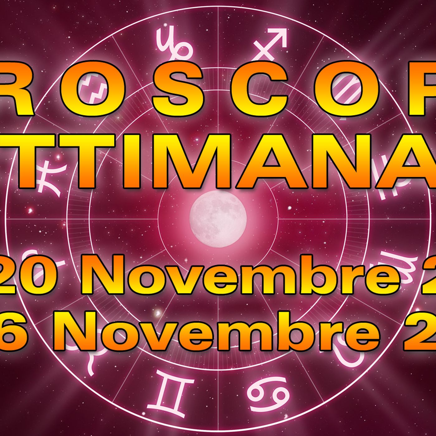 Oroscopo della Settimana dal 20 al 26 Novembre 2023! episode artwork